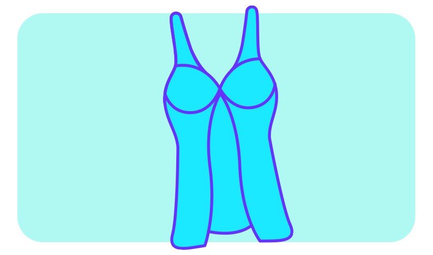 An illustration of a lingerie babydoll.