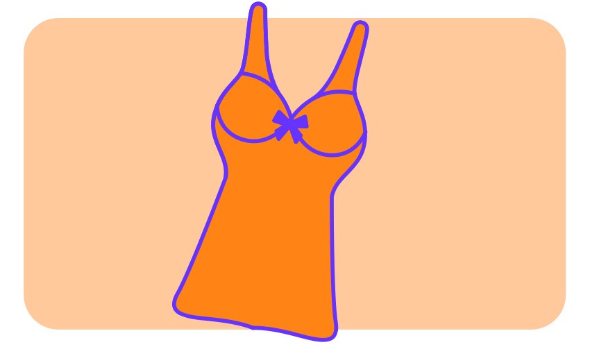 An illustration of a chemise.