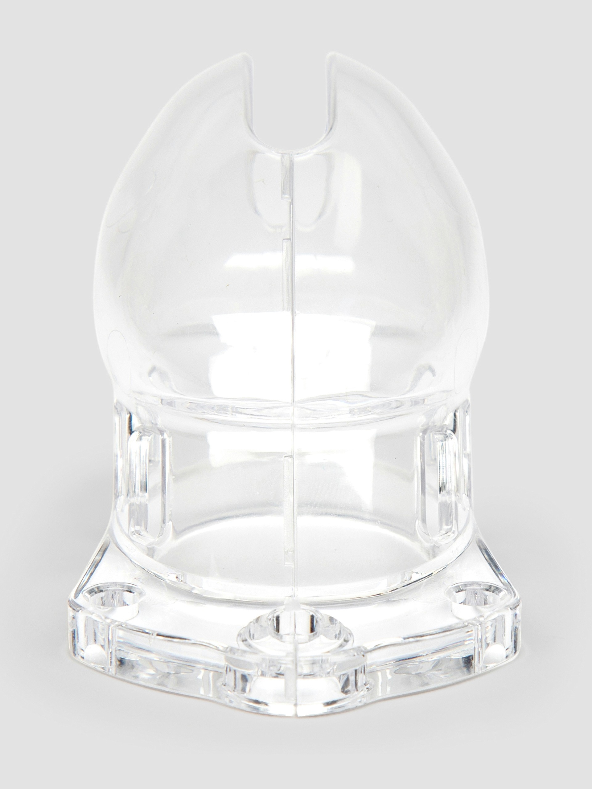 CB-6000S Short Male Chastity Cage Only, Clear, hi-res