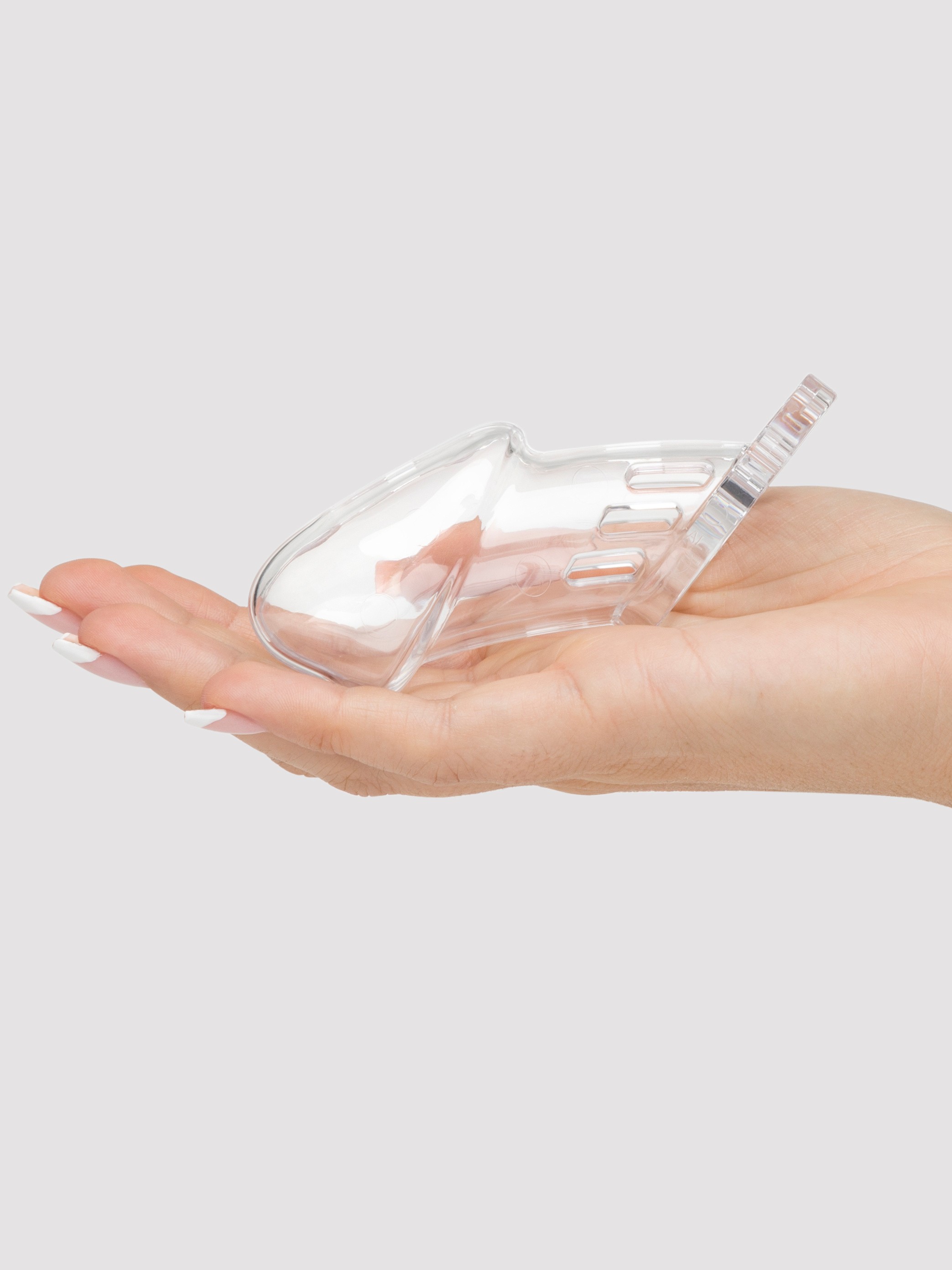 CB-6000 Male Chastity Cage Only, Clear, hi-res