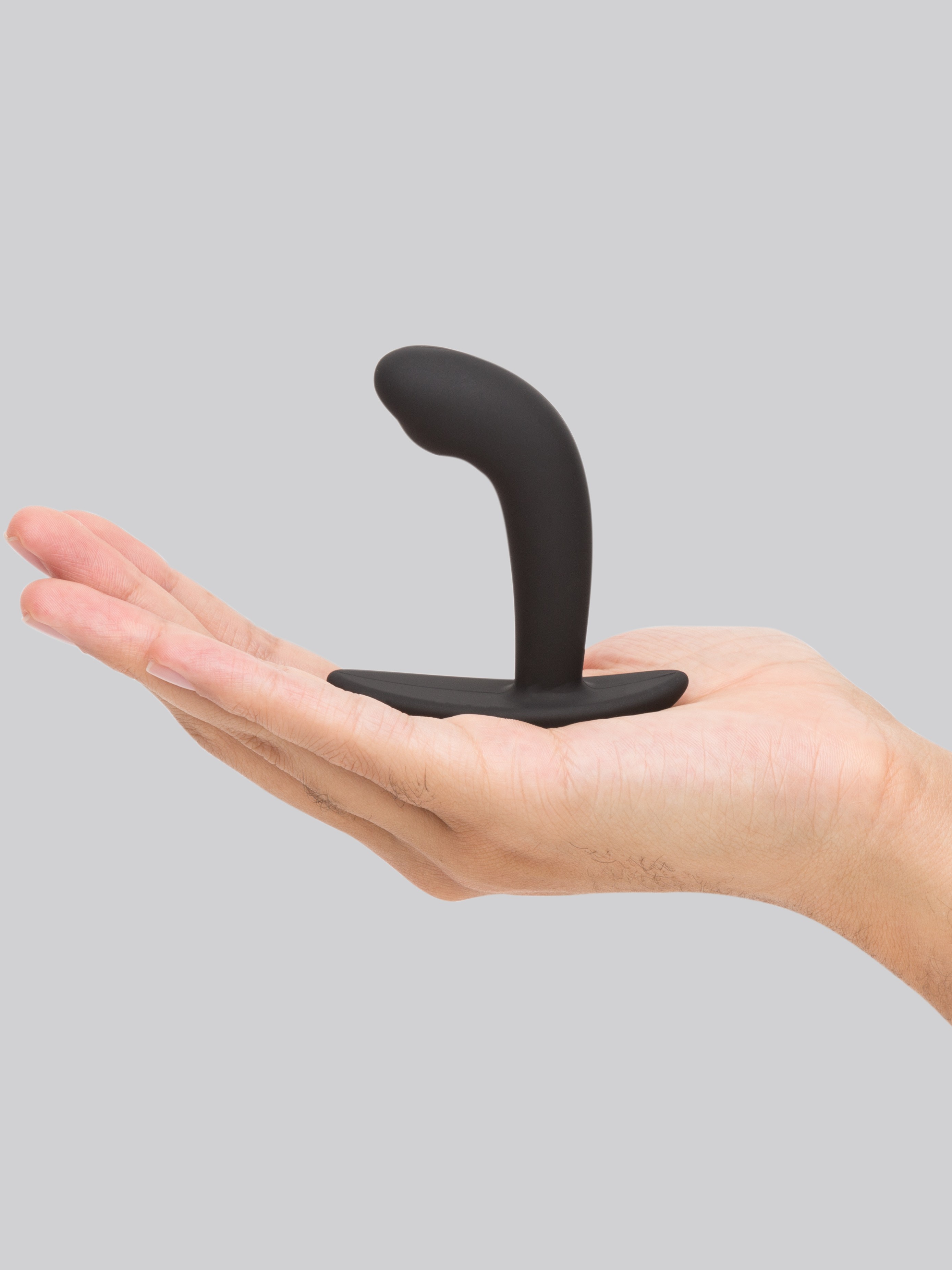 Lovehoney Booty Buddy Silicone Butt Plug, Black, hi-res