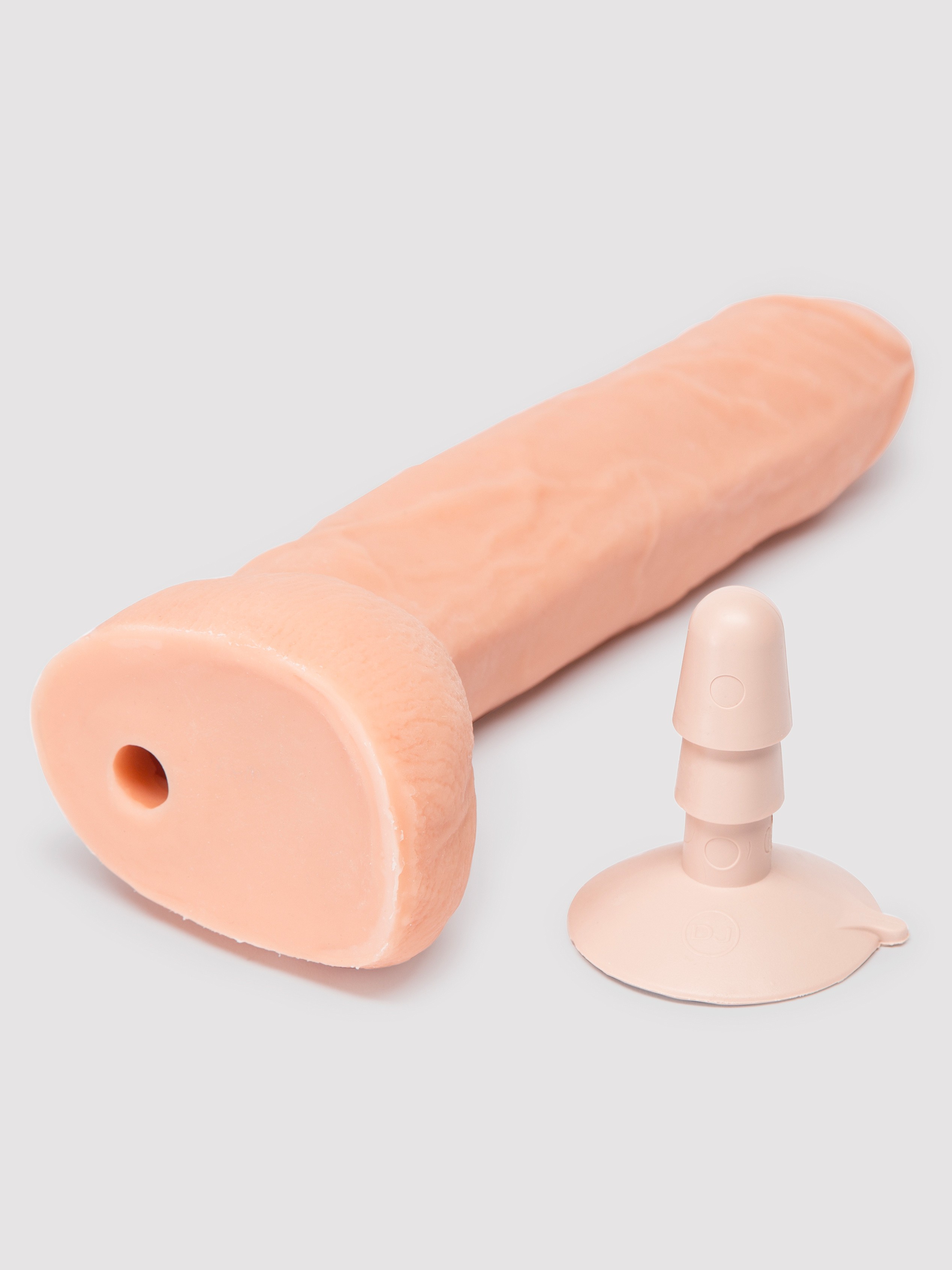 Doc Johnson John Holmes Realistic Vac-U-Lock Dildo 12 Inch, Flesh Pink, hi-res