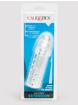 Adonis Textured 2 Extra Inch Penis Extender, Clear, hi-res