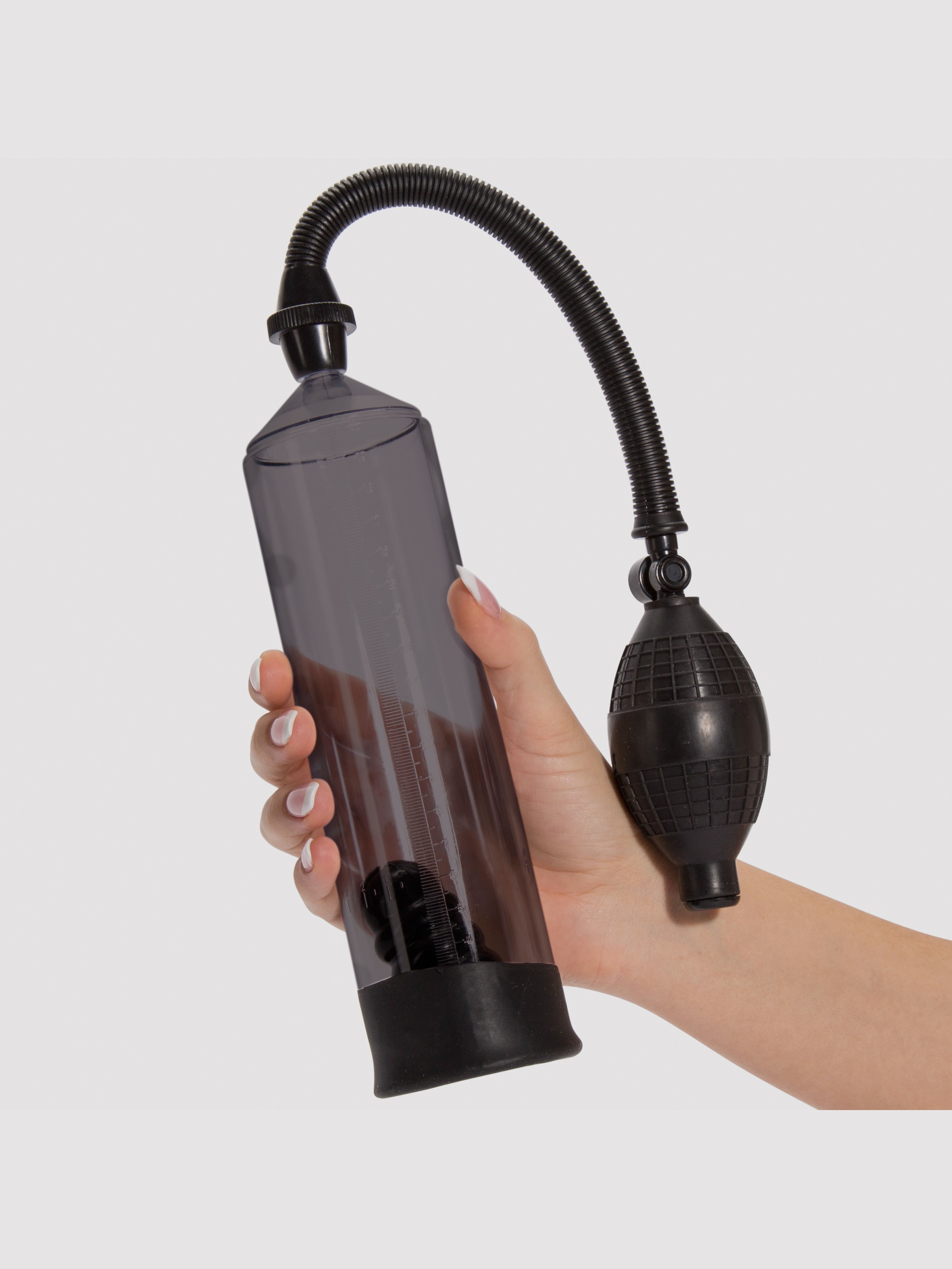 Precision Penis Pump, Black, hi-res