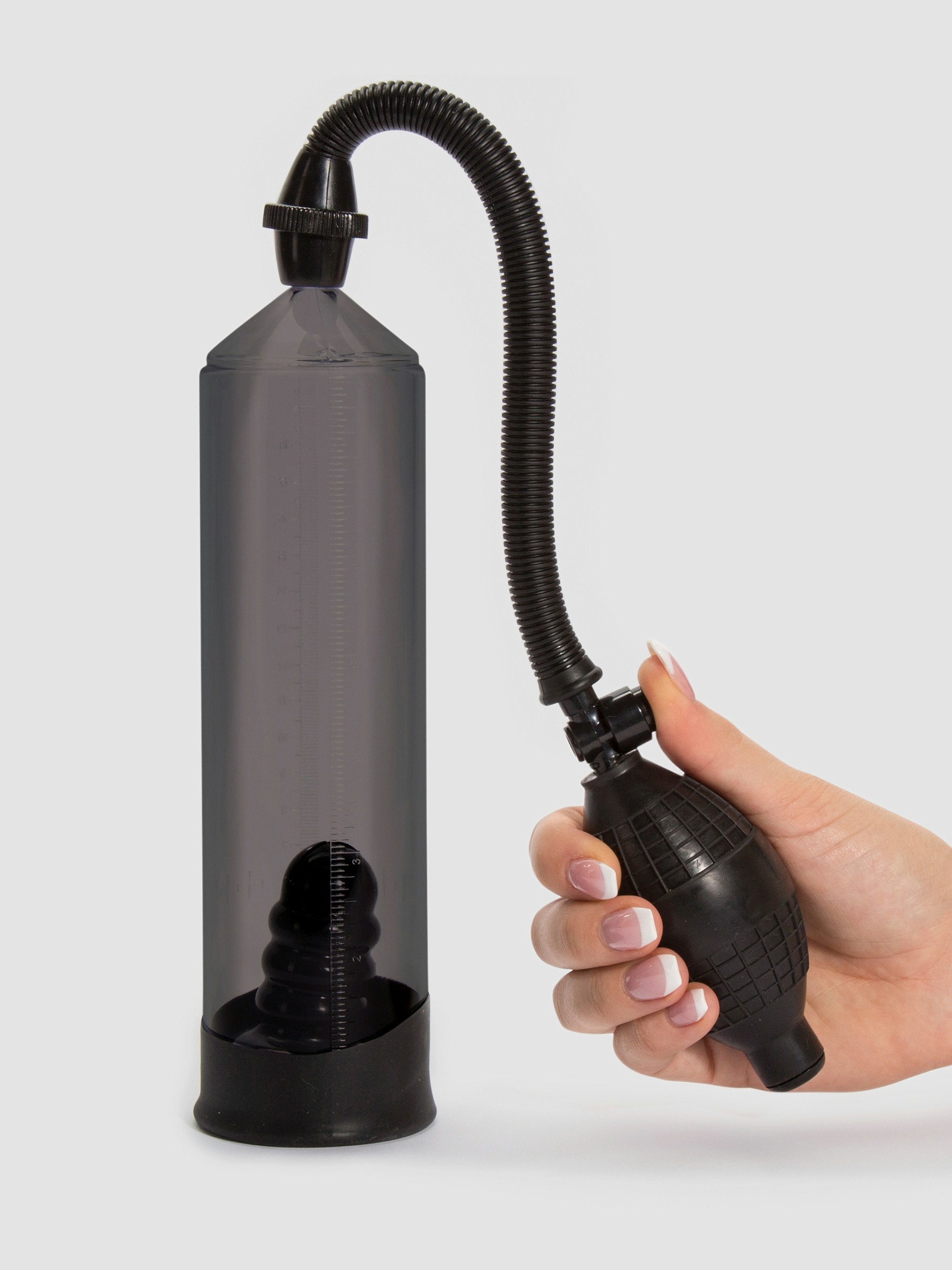 Precision Penis Pump, Black, hi-res