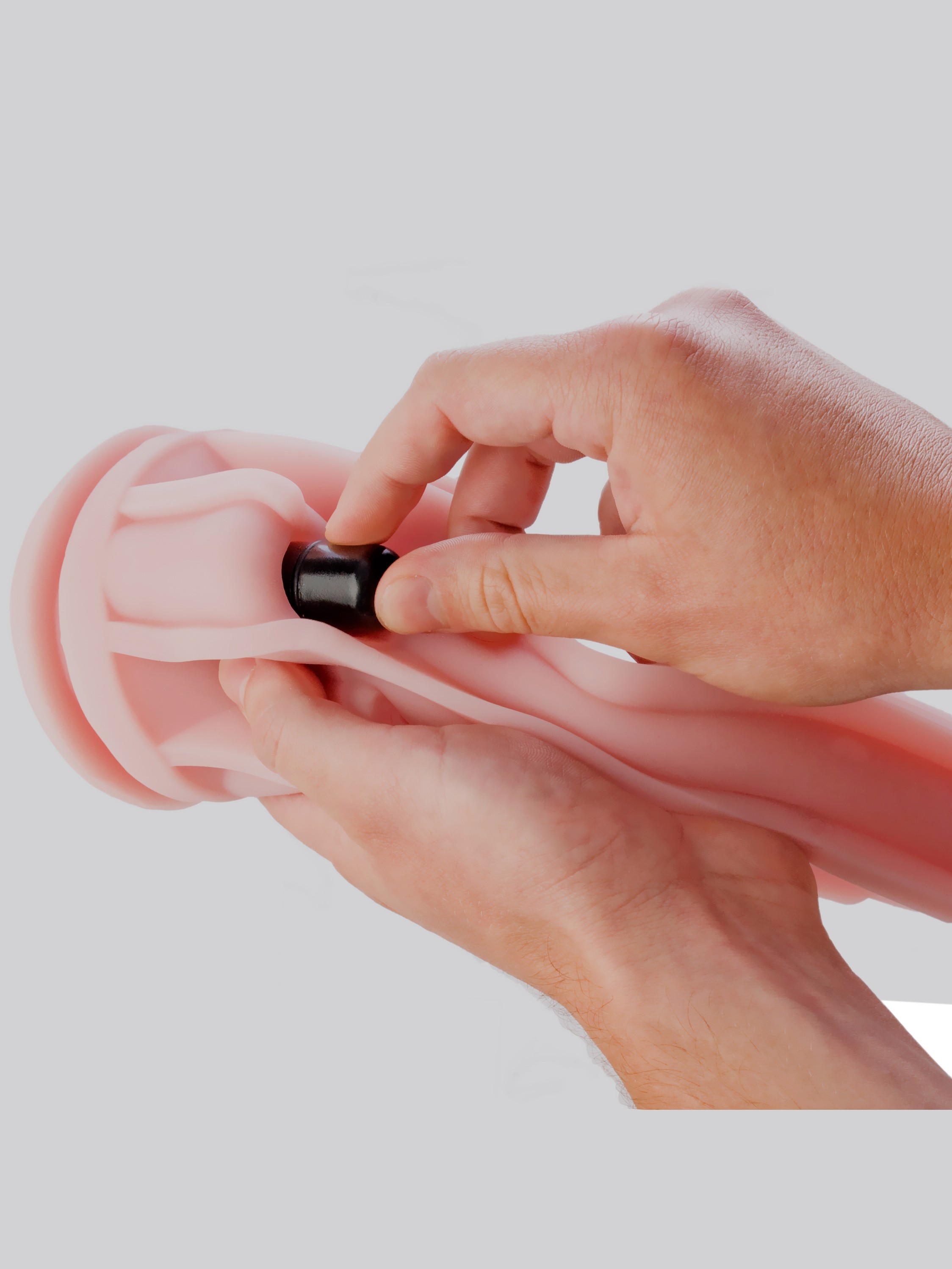 Fleshlight Vibro Pink Lady Touch Vibrating Male Masturbator, Flesh Pink, hi-res