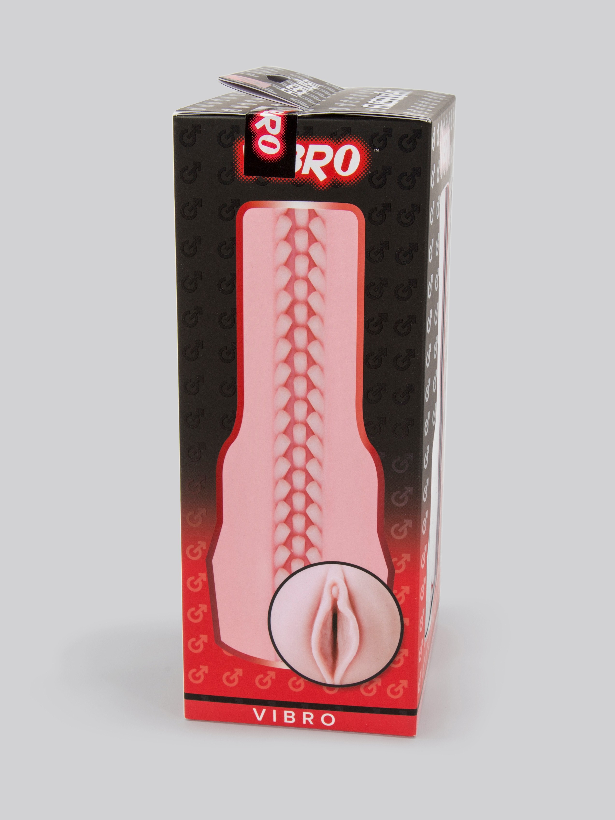 Fleshlight Vibro Pink Lady Touch Vibrating Male Masturbator, Flesh Pink, hi-res