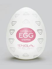 TENGA Egg Stepper Textured Male Masturbator, Clear, hi-res