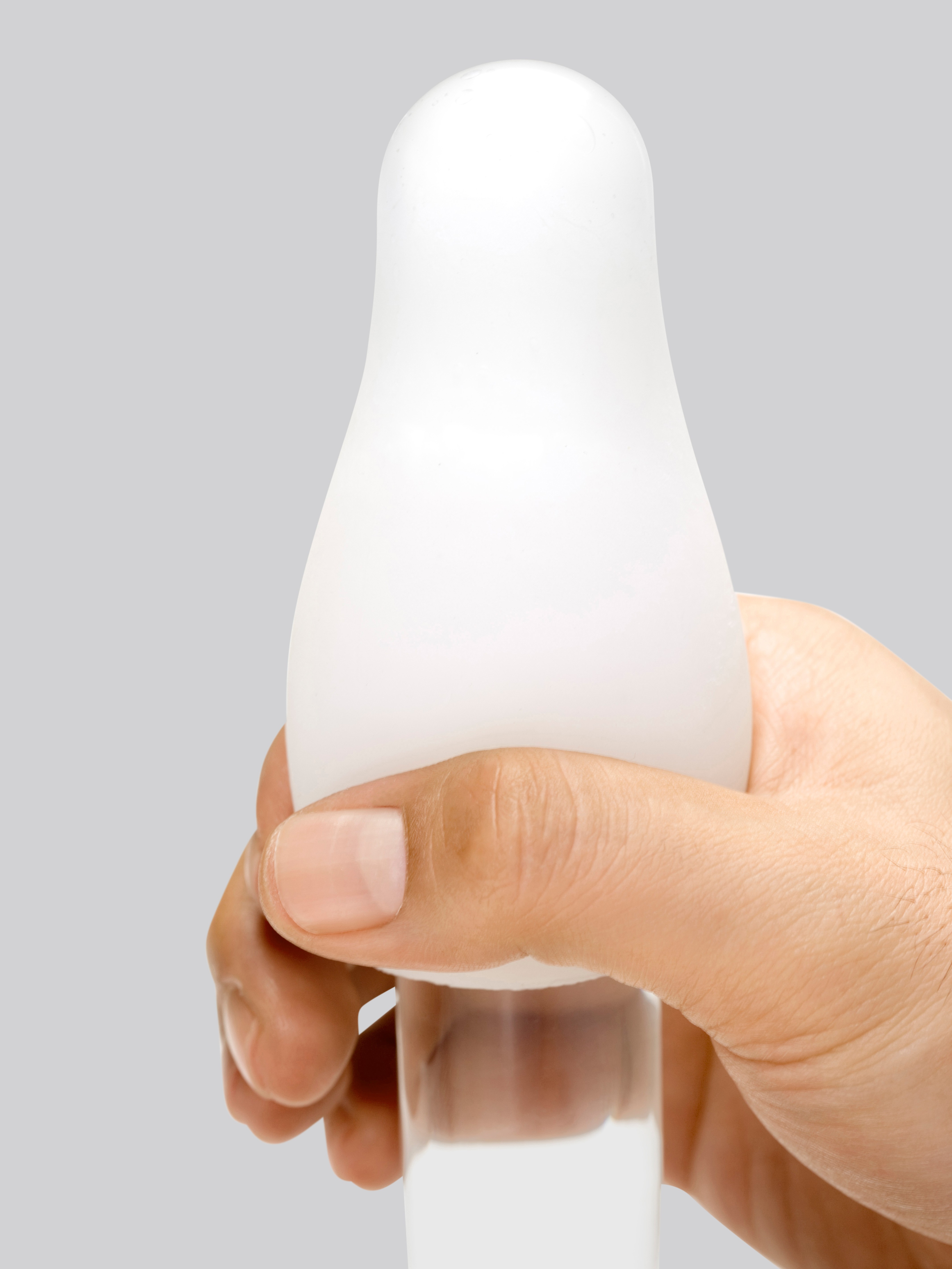 TENGA Egg Stepper Textured Male Masturbator, Clear, hi-res