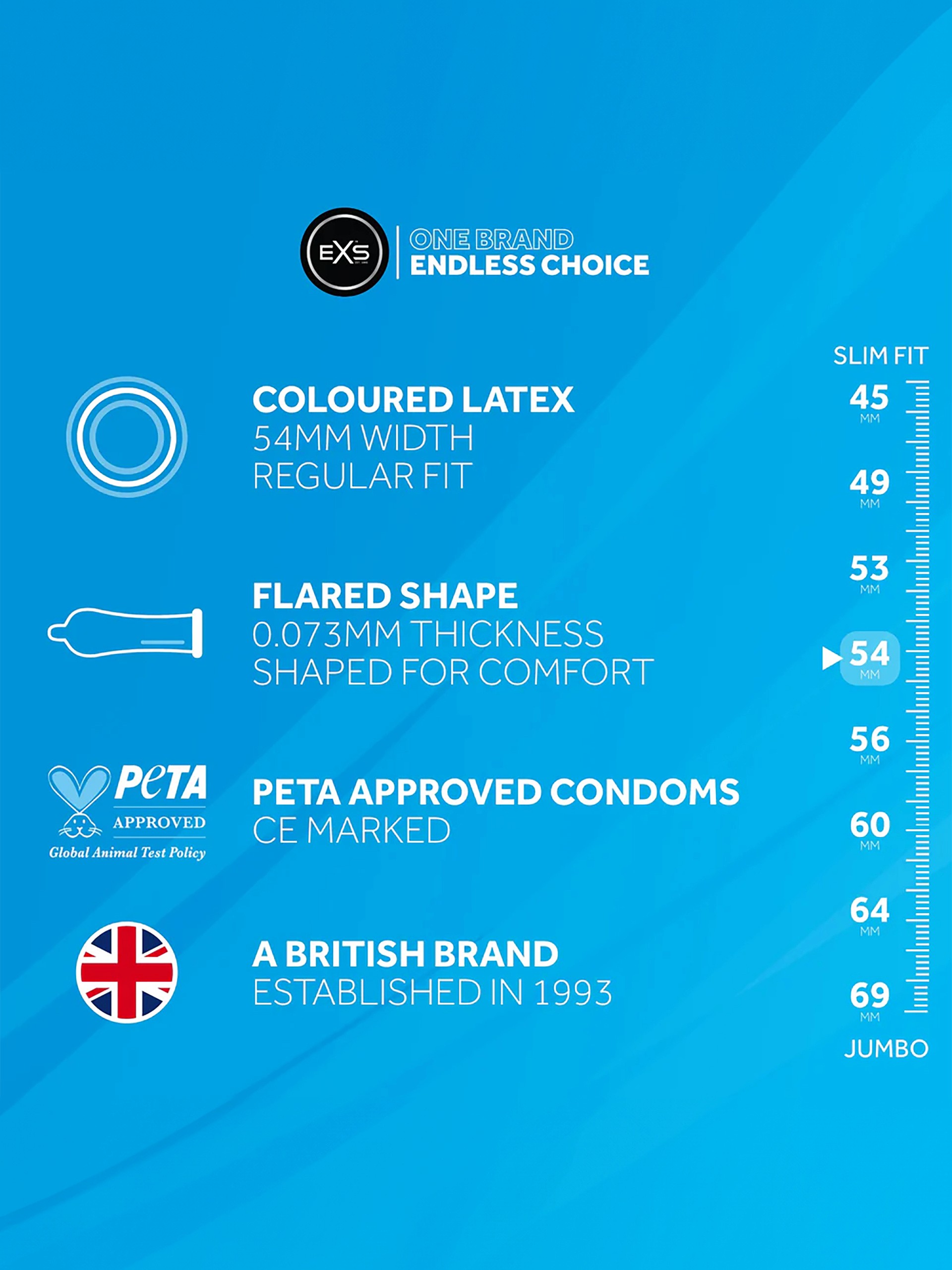 EXS Black Latex Coloured Condoms (12 Pack), , hi-res