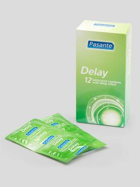 Pasante Delay Latex Condoms (12 Pack)