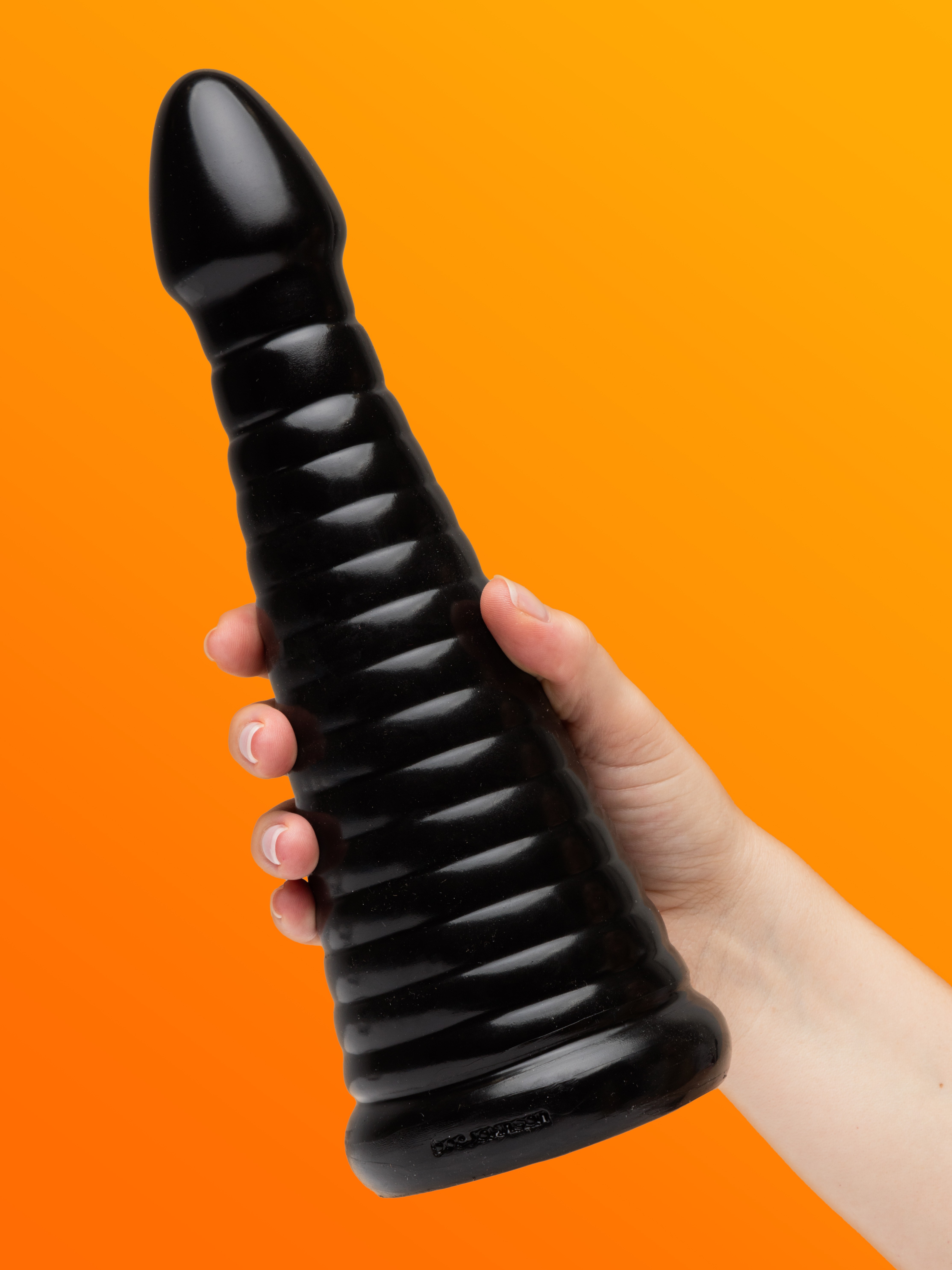 Doc Johnson TitanMen Intimidator Anal Plug 10 Inch, Black, hi-res