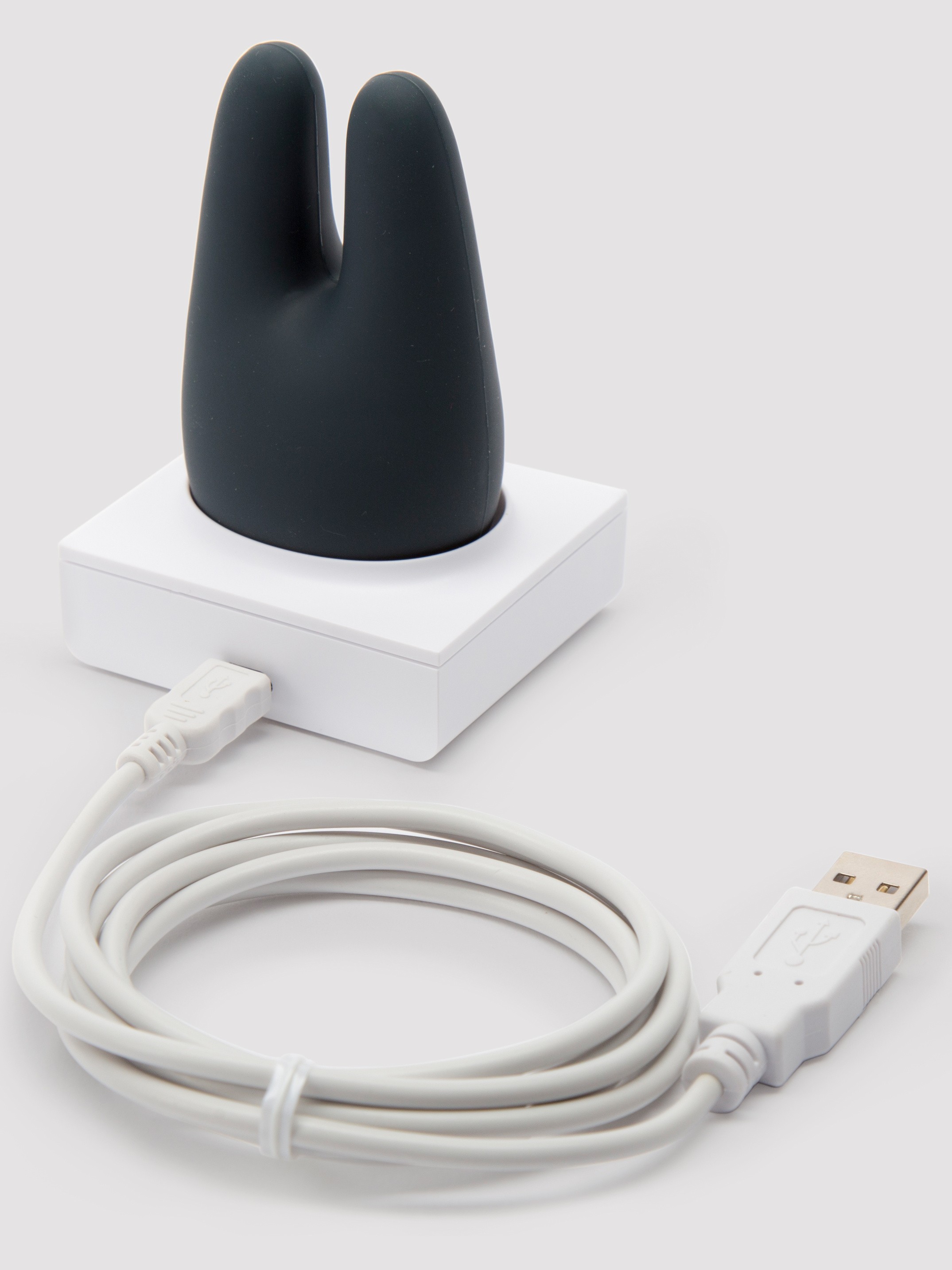 Jimmyjane FORM 2 Luxury Rechargeable Clitoral Vibrator, Black, hi-res