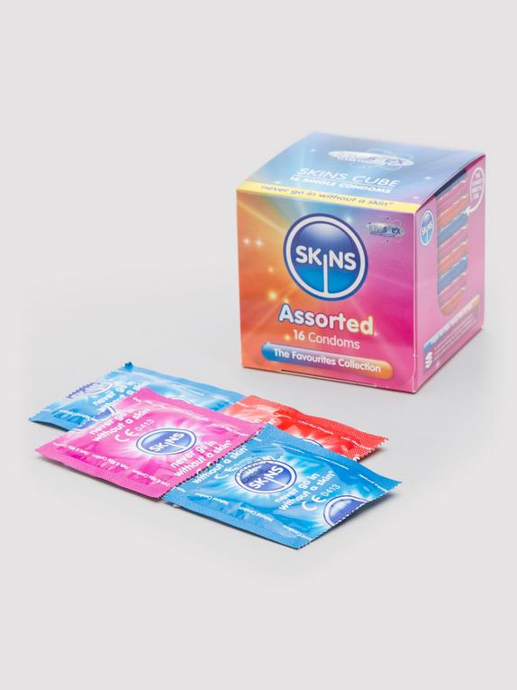 Skins Assorted Latex Condoms (16 Pack), , hi-res