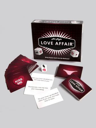 All Night Love Affair Dice And Card Game