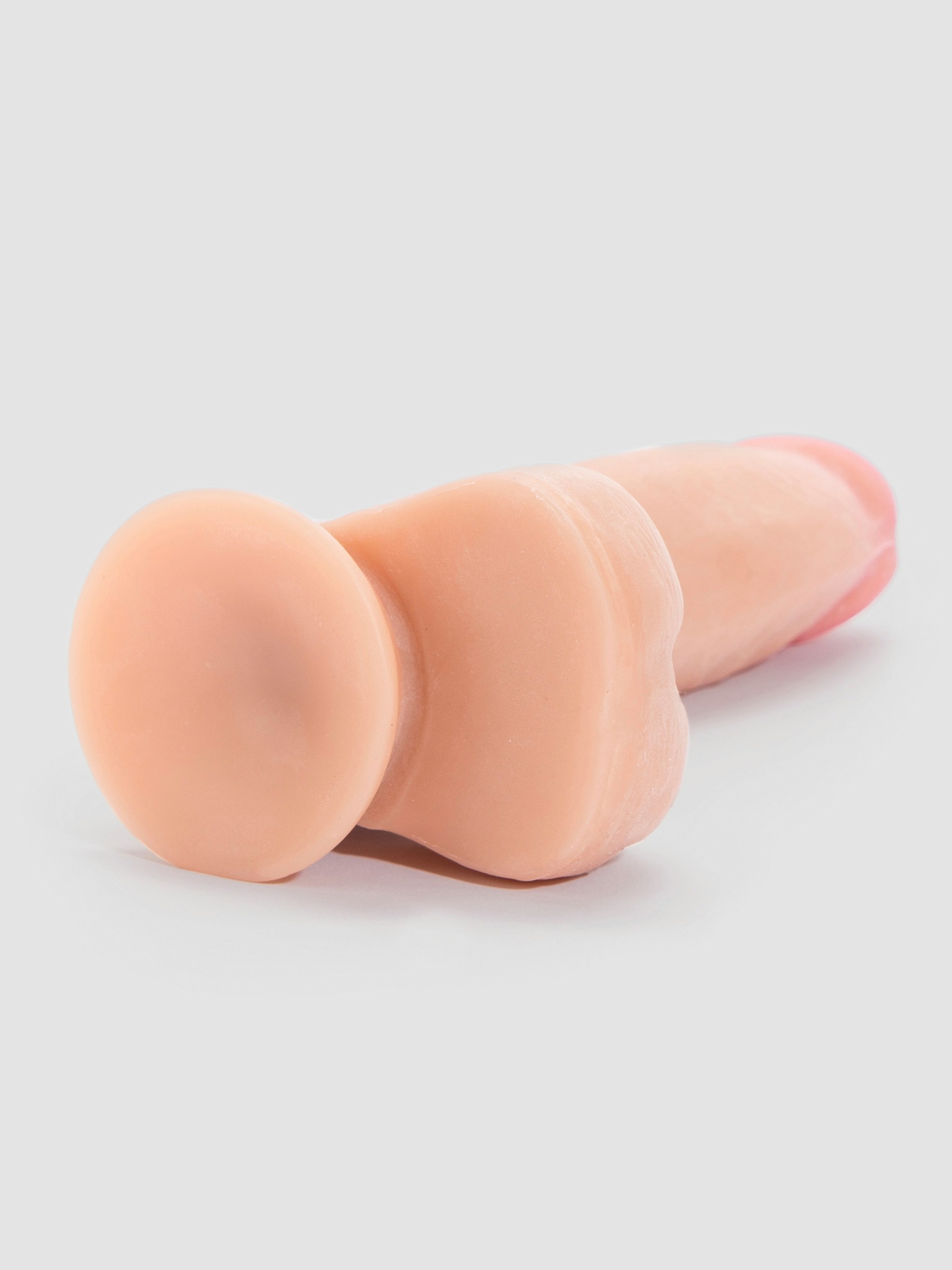 Wildfire CyberSkin European Realistic Dildo with Balls 7 Inch, Flesh Pink, hi-res