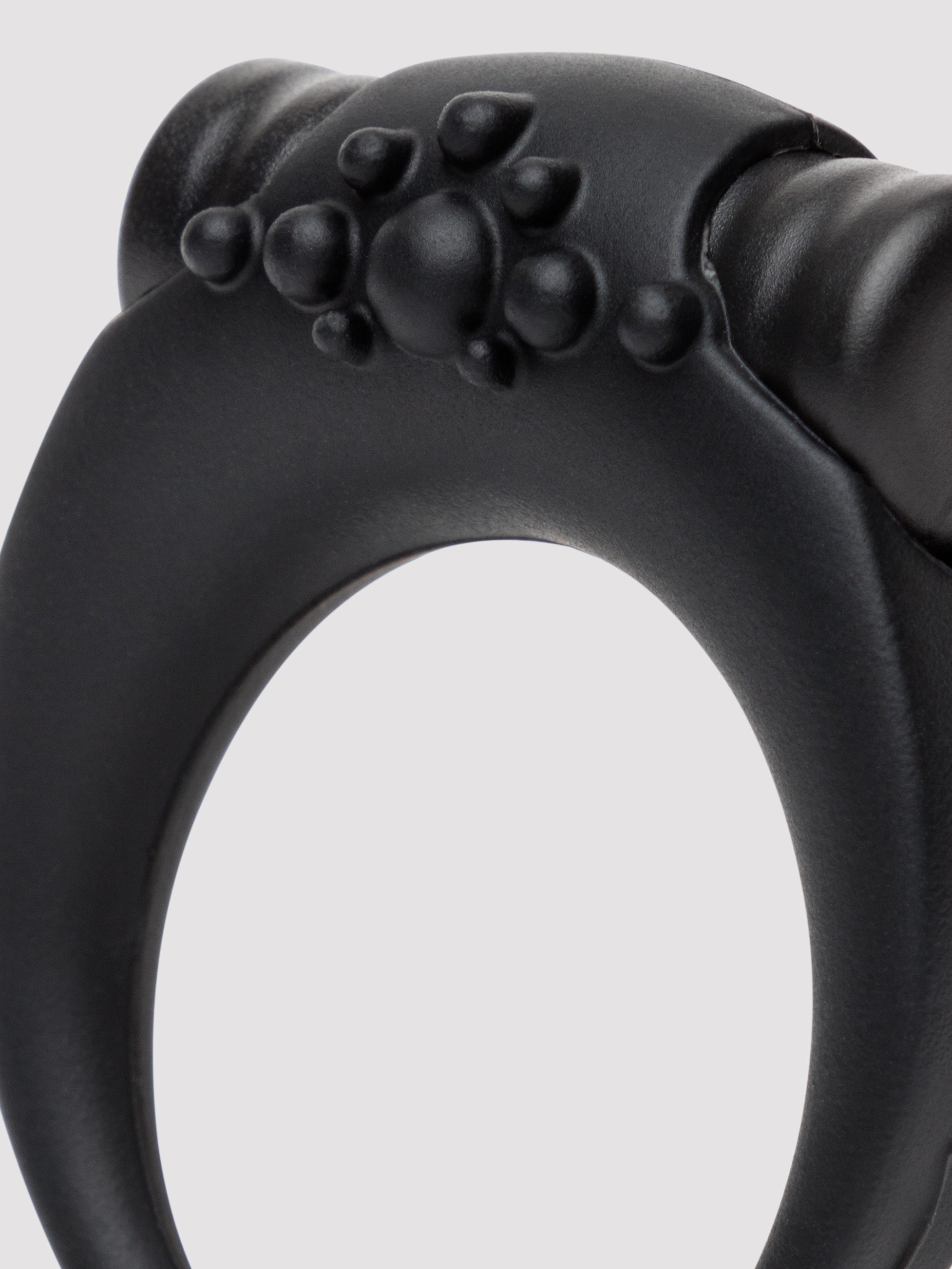 Tracey Cox Supersex Silicone Vibrating Love Ring, Black, hi-res