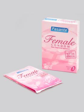 Pasante Female Condoms (3 Pack)