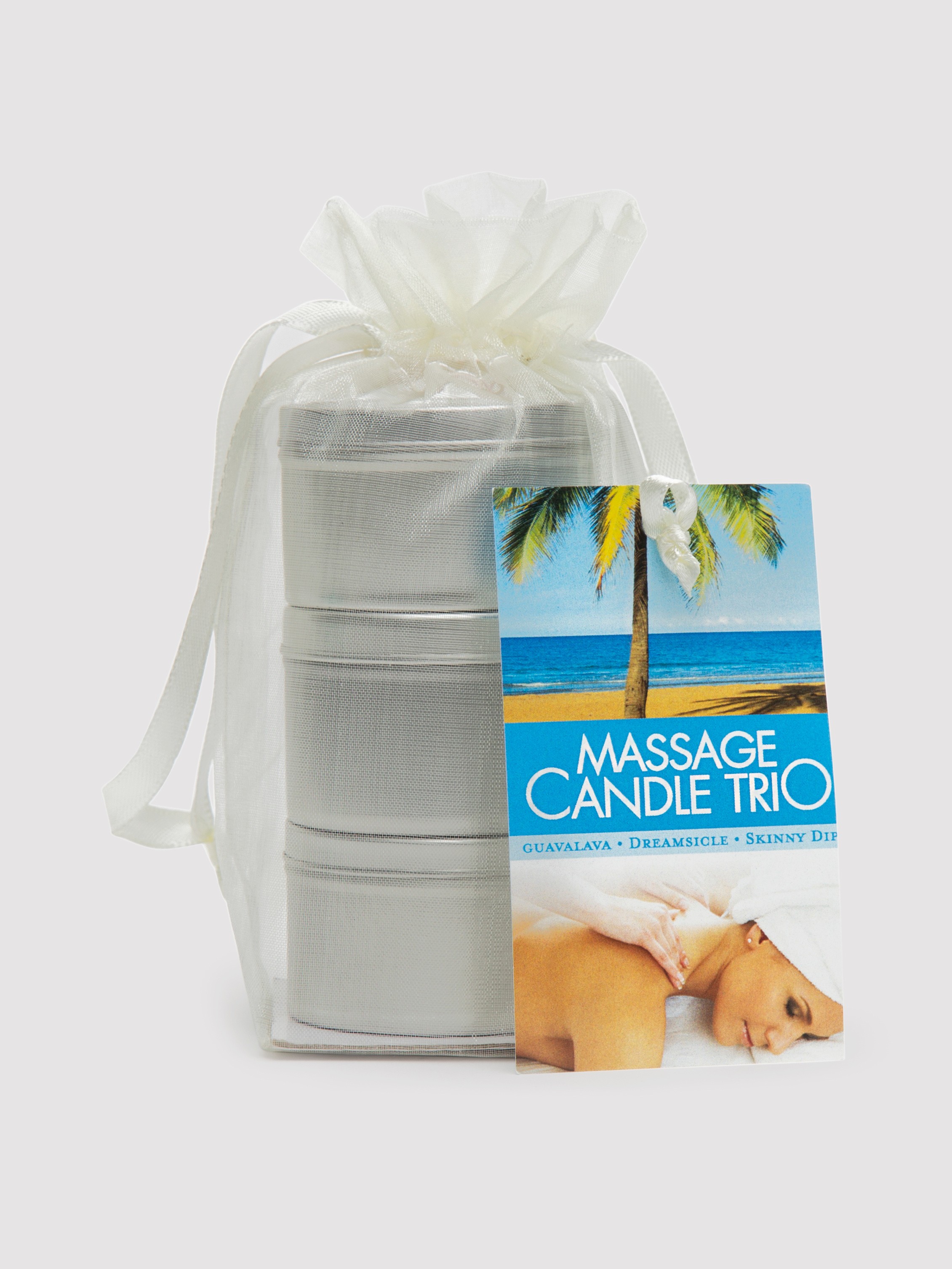 Earthly Body Trio 3-in-1 Mini Massage Candles (3 x 57g Pack), , hi-res