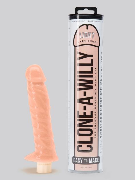 Clone-A-Willy Vibrator Create Your Own Penis Moulding Kit, Flesh Pink, hi-res