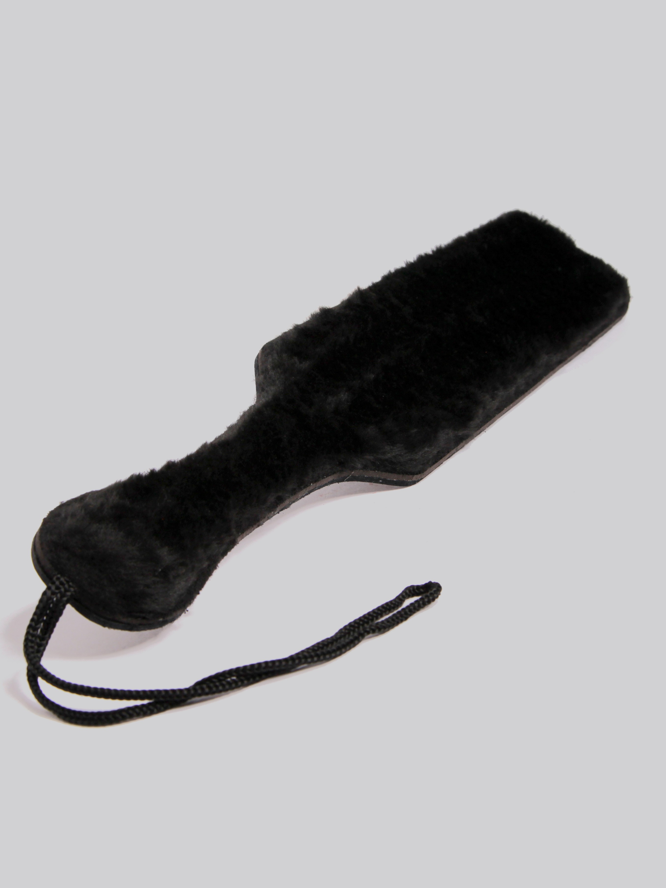 Bondage Boutique Furry Spanking Paddle, Black, hi-res