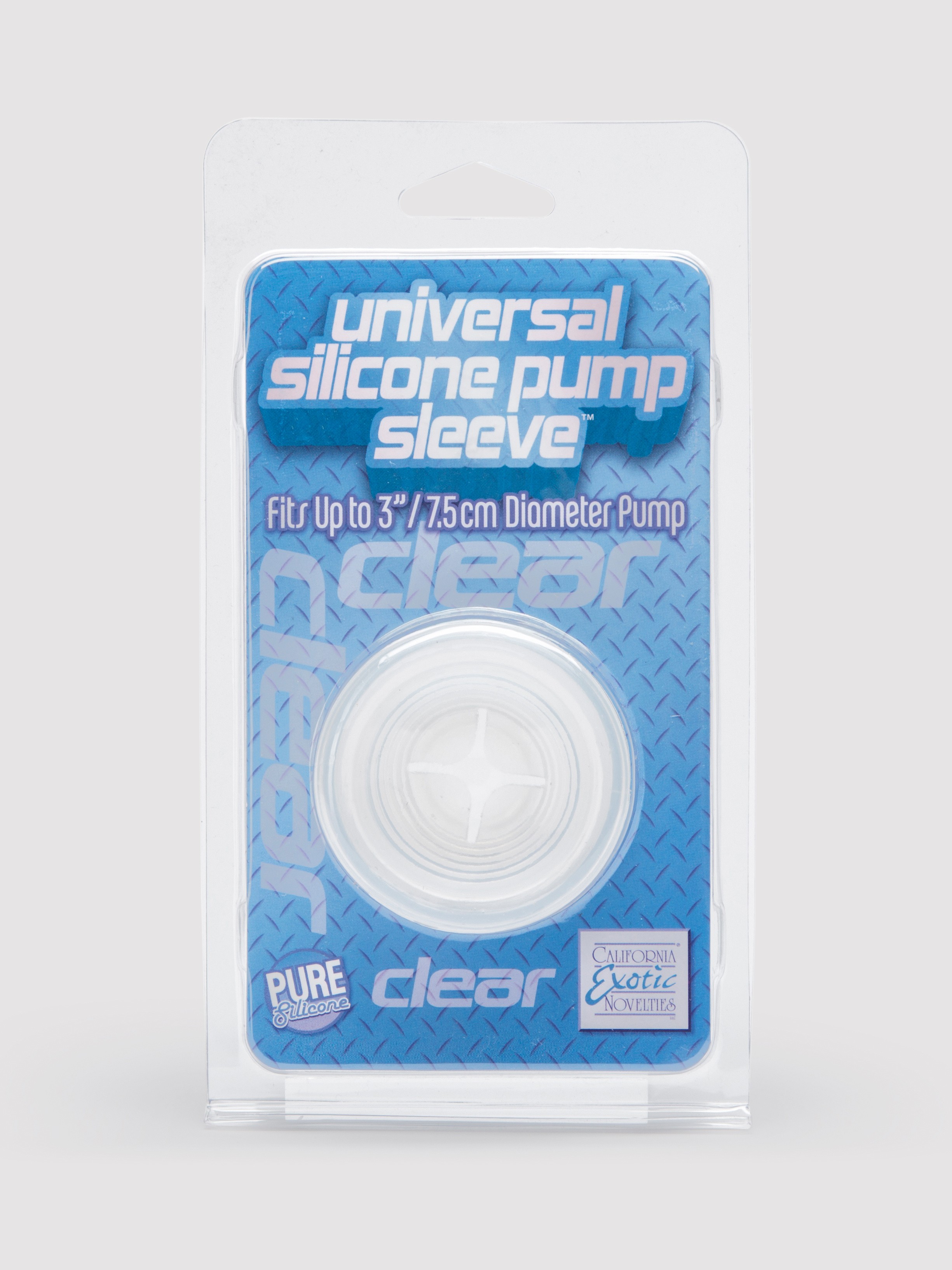 Universal Replacement Penis Pump Sleeve, Clear, hi-res