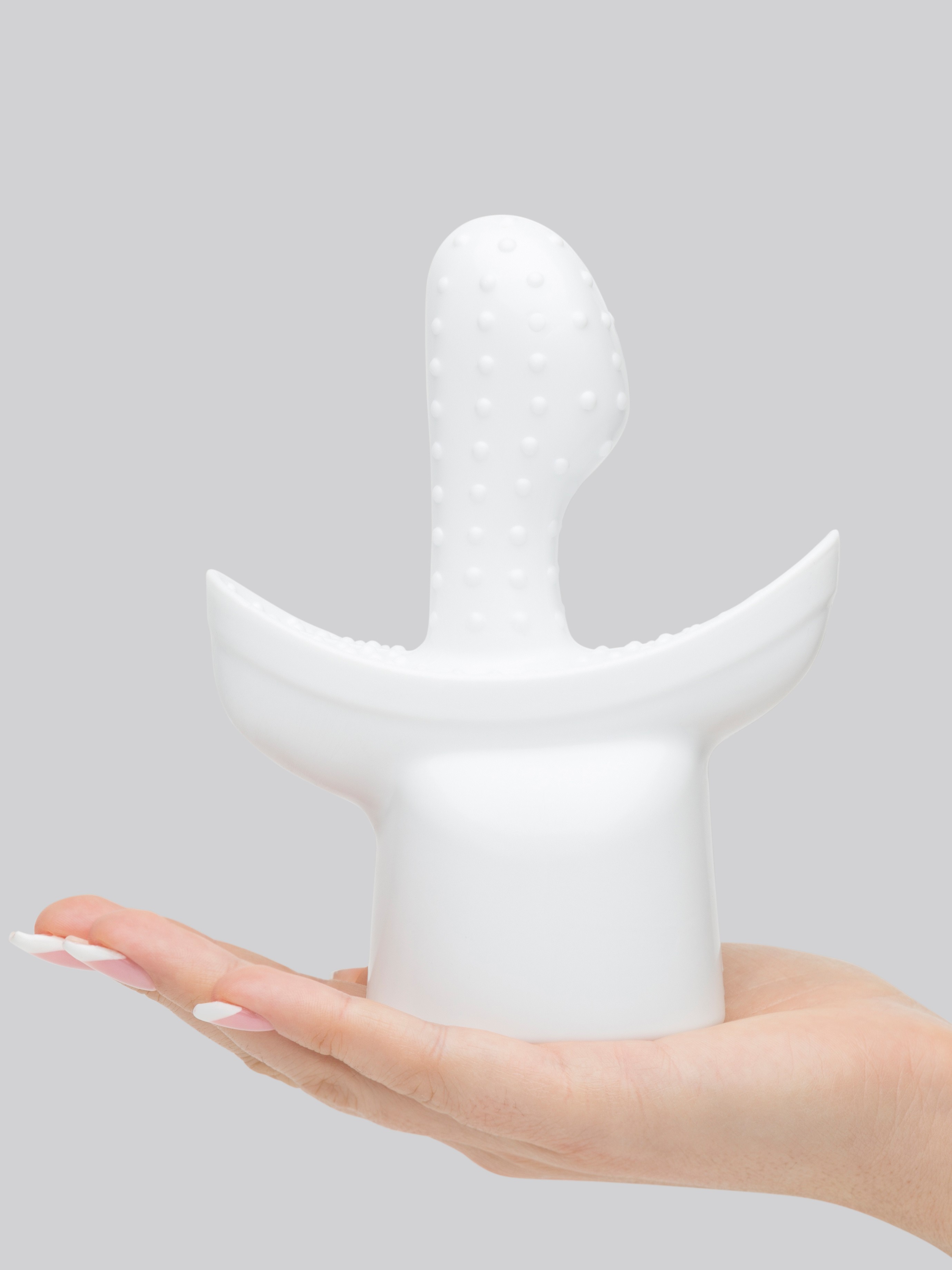 Wand Essentials G-Tip Magic Wand Attachment, White, hi-res