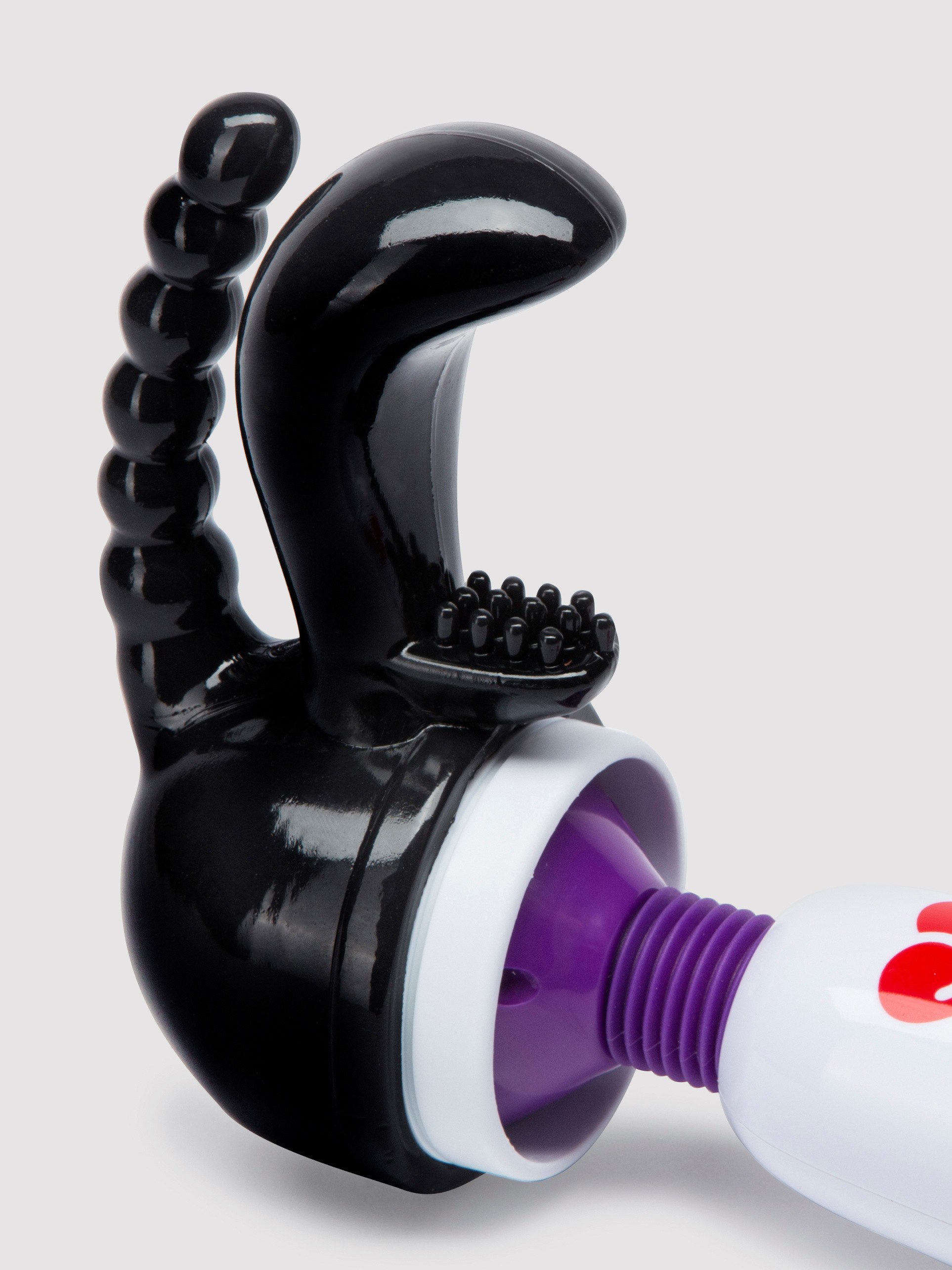 Wand Essentials 3teez Magic Wand Attachment, Black, hi-res