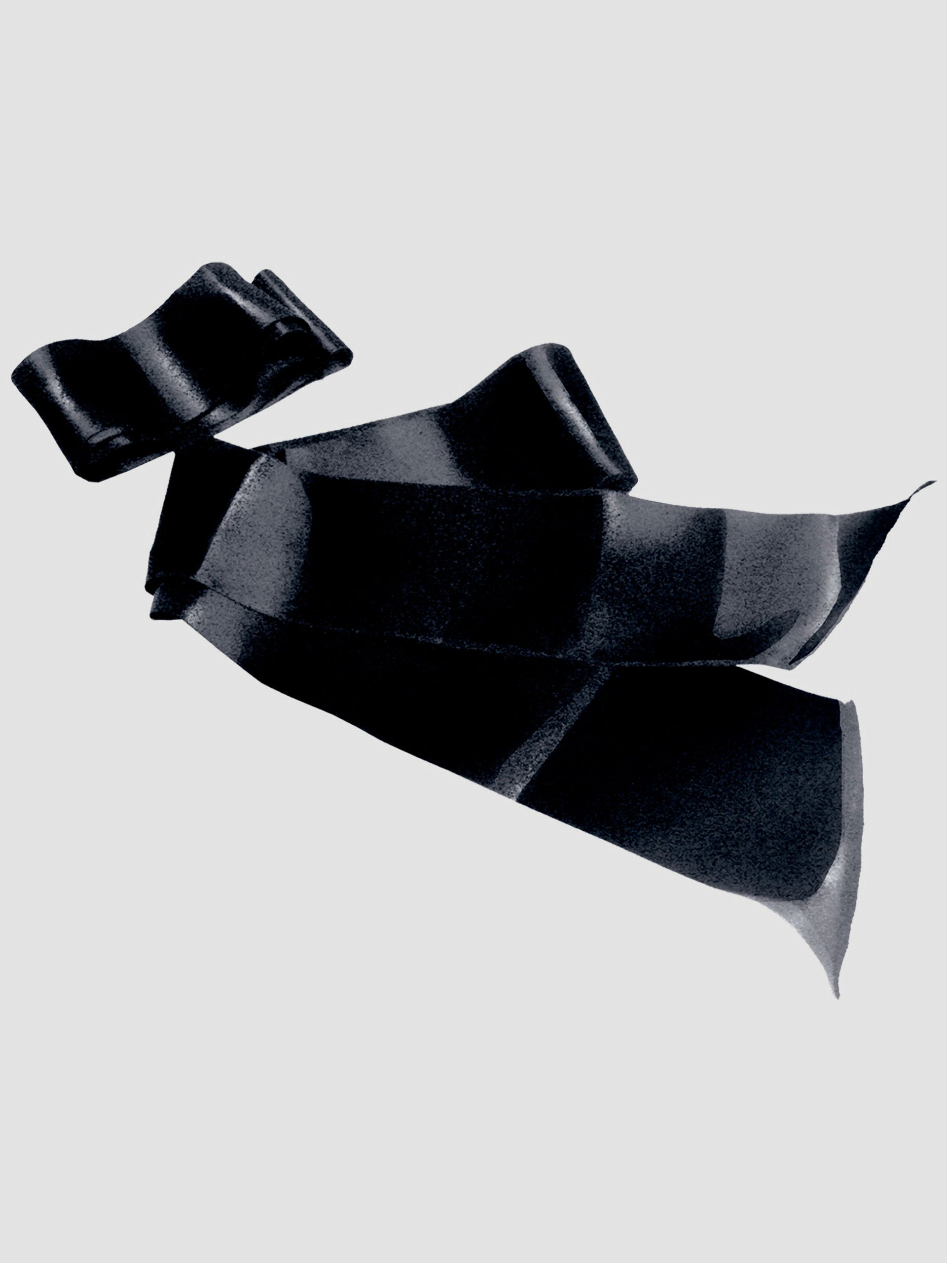 Sportsheets Silky Sash Restraints, Black, hi-res