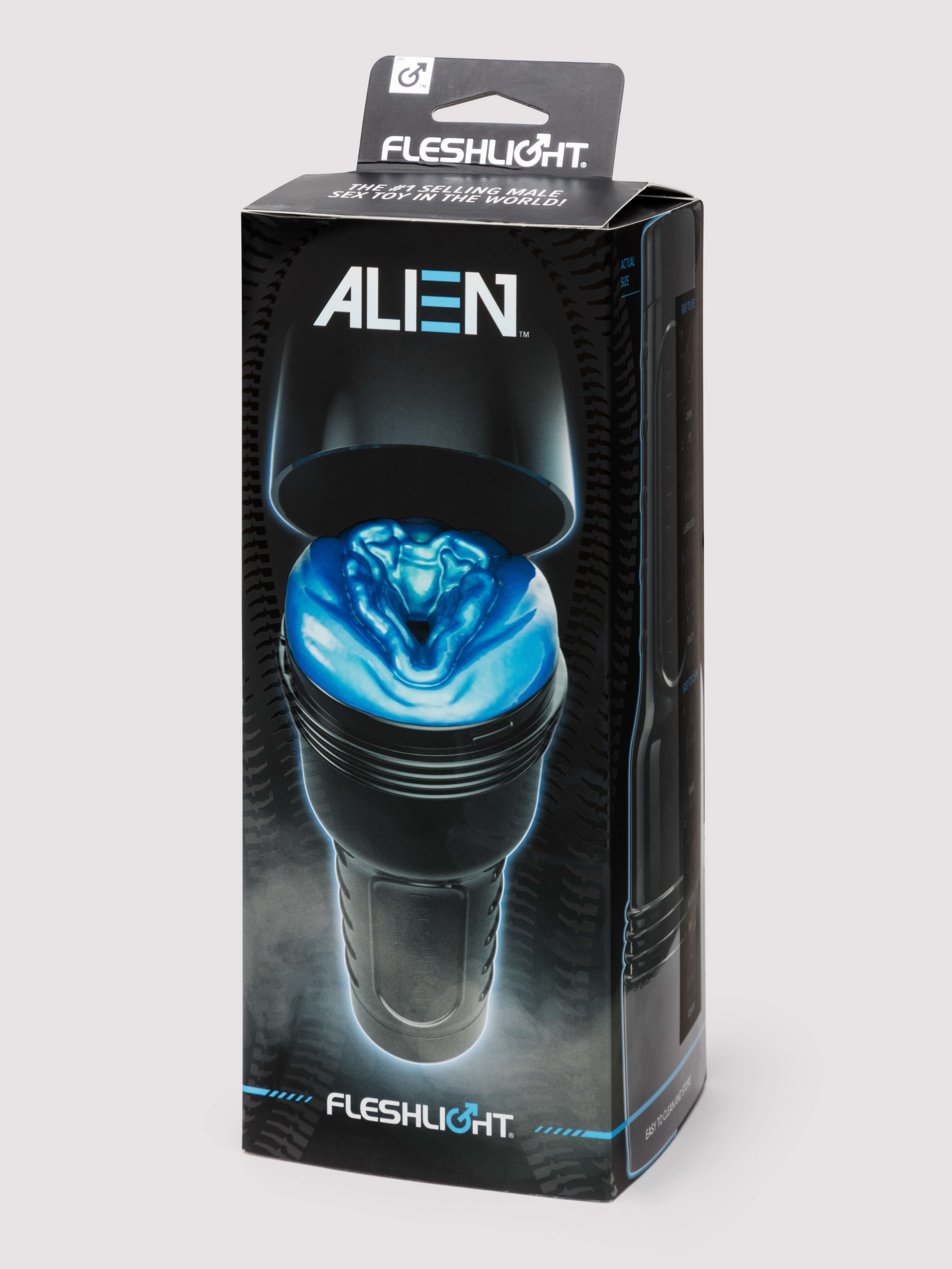 Fleshlight Blue Ice Alien Texture, Blue, hi-res