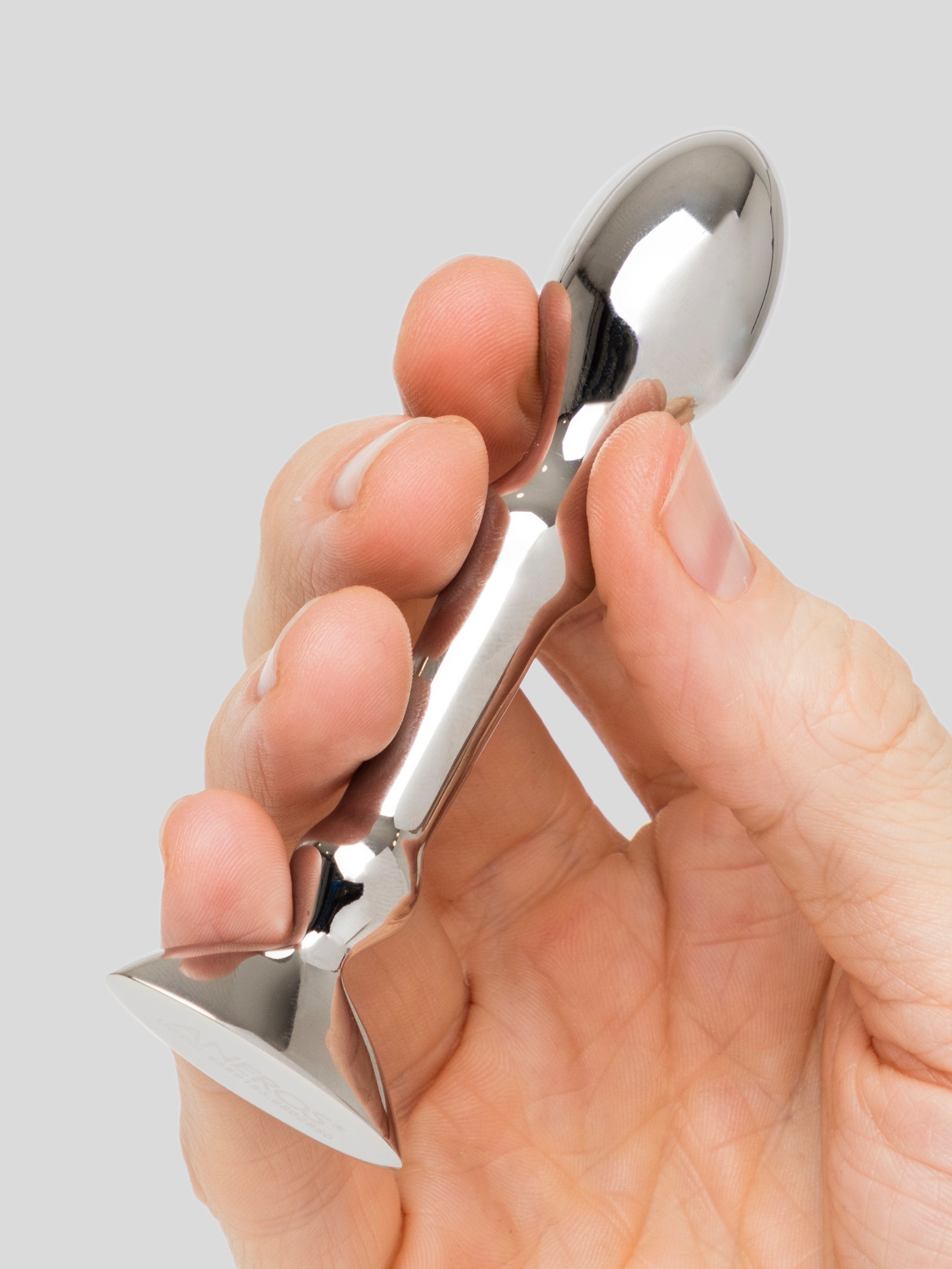 Aneros Tempo Stainless Steel S2 Anal Stimulator, Silver, hi-res