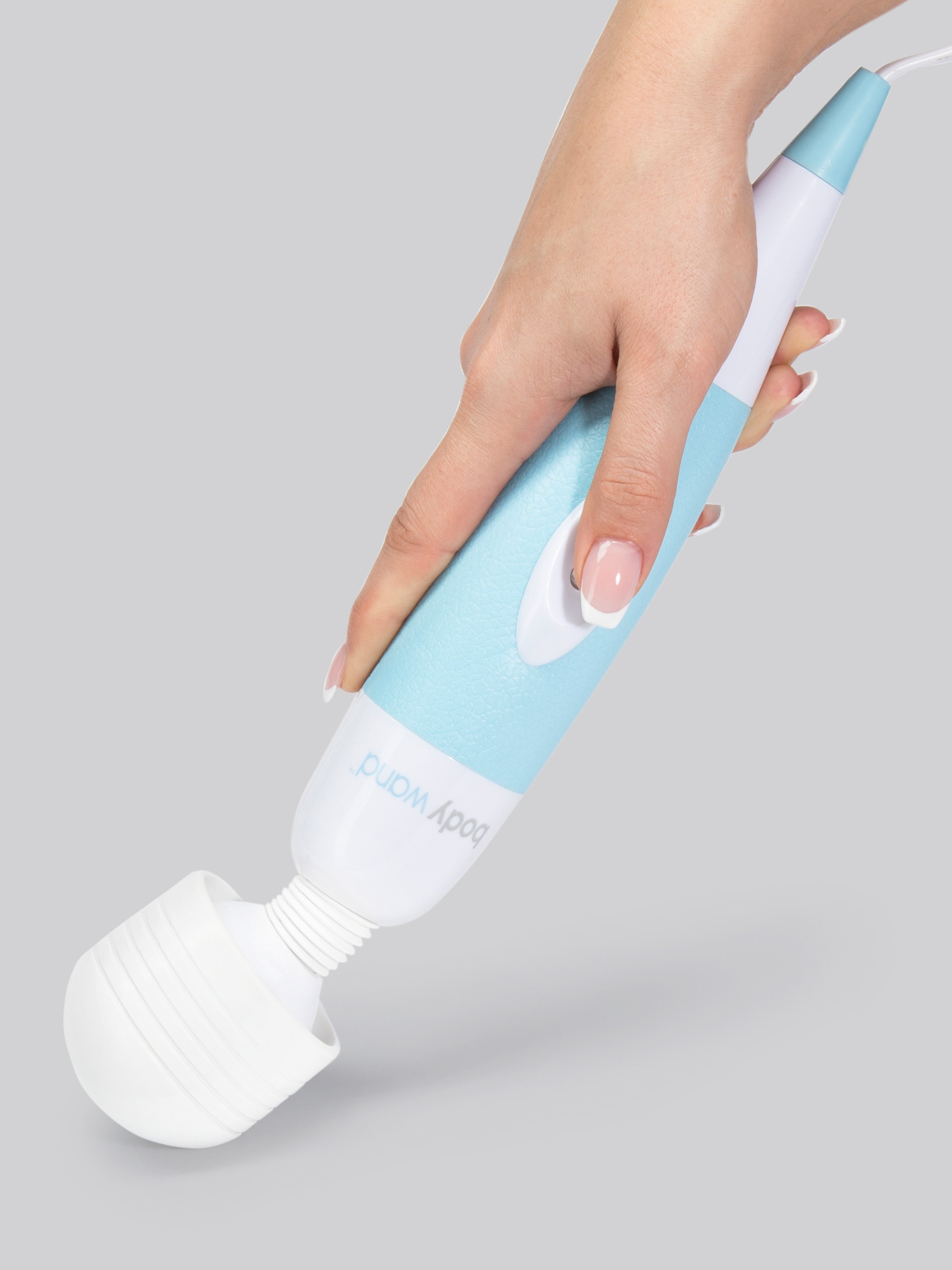 Bodywand Mains Powered Wand Vibrator, Blue, hi-res