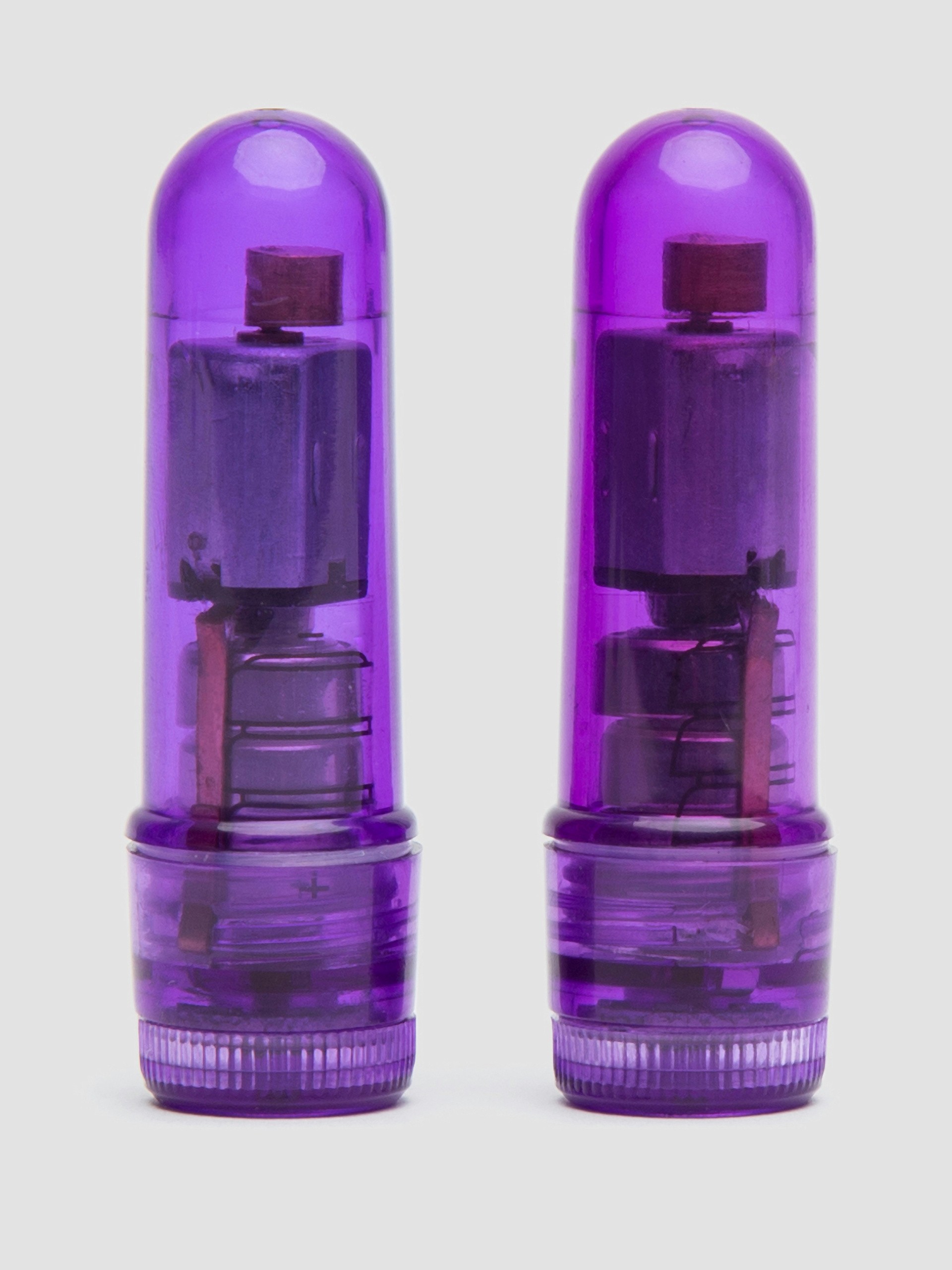 Double Penetration Strap-On Vibrating Rabbit Cock Ring, Purple, hi-res
