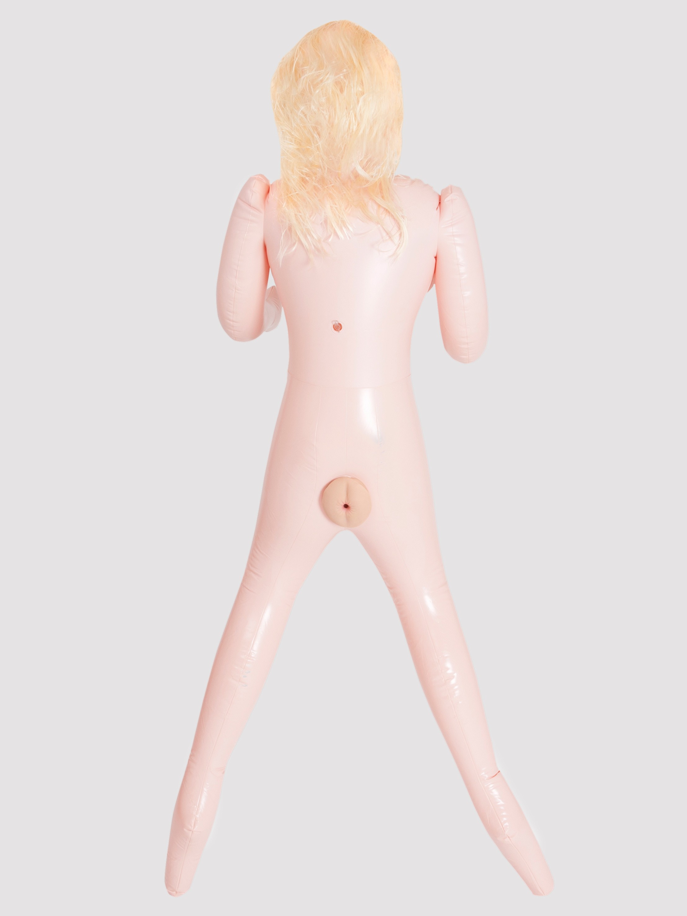 Blonde and Hot Realistic Vagina and Ass and Mouth Inflatable Sex Doll 2kg, Flesh Pink, hi-res