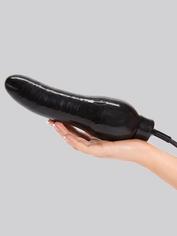 Cock Locker Huge Inflatable Dildo 9 Inch, Black, hi-res