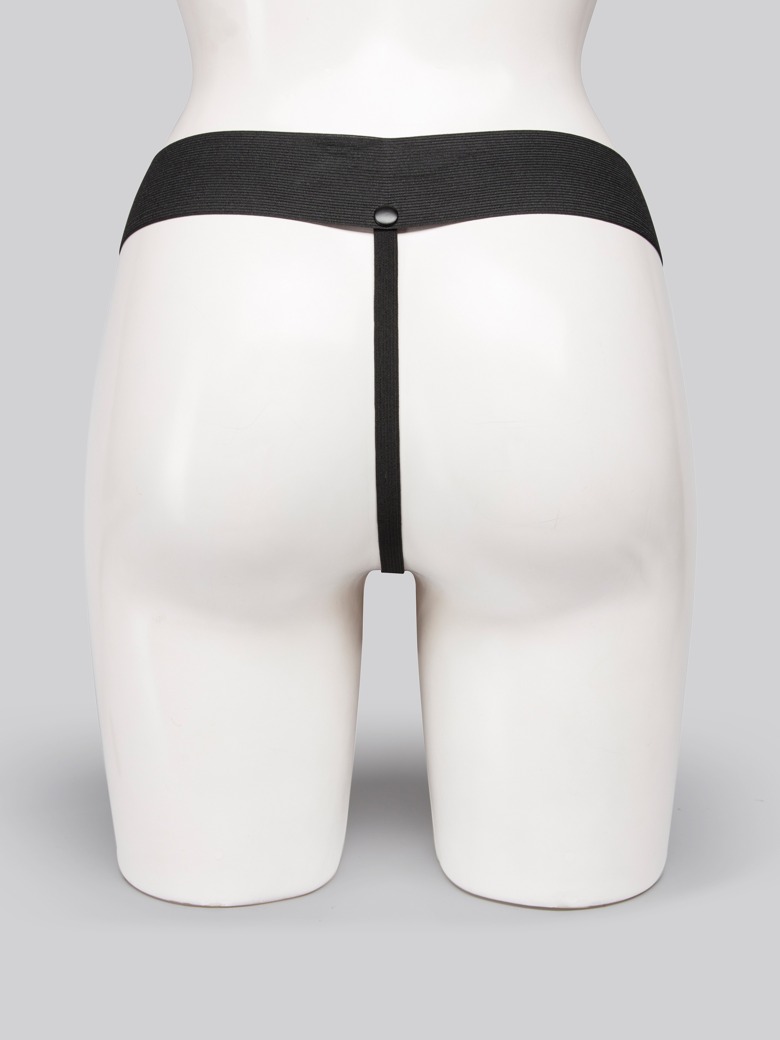 Fetish Fantasy Unisex Big Daddy Hollow Strap-On 8 Inch, Black, hi-res