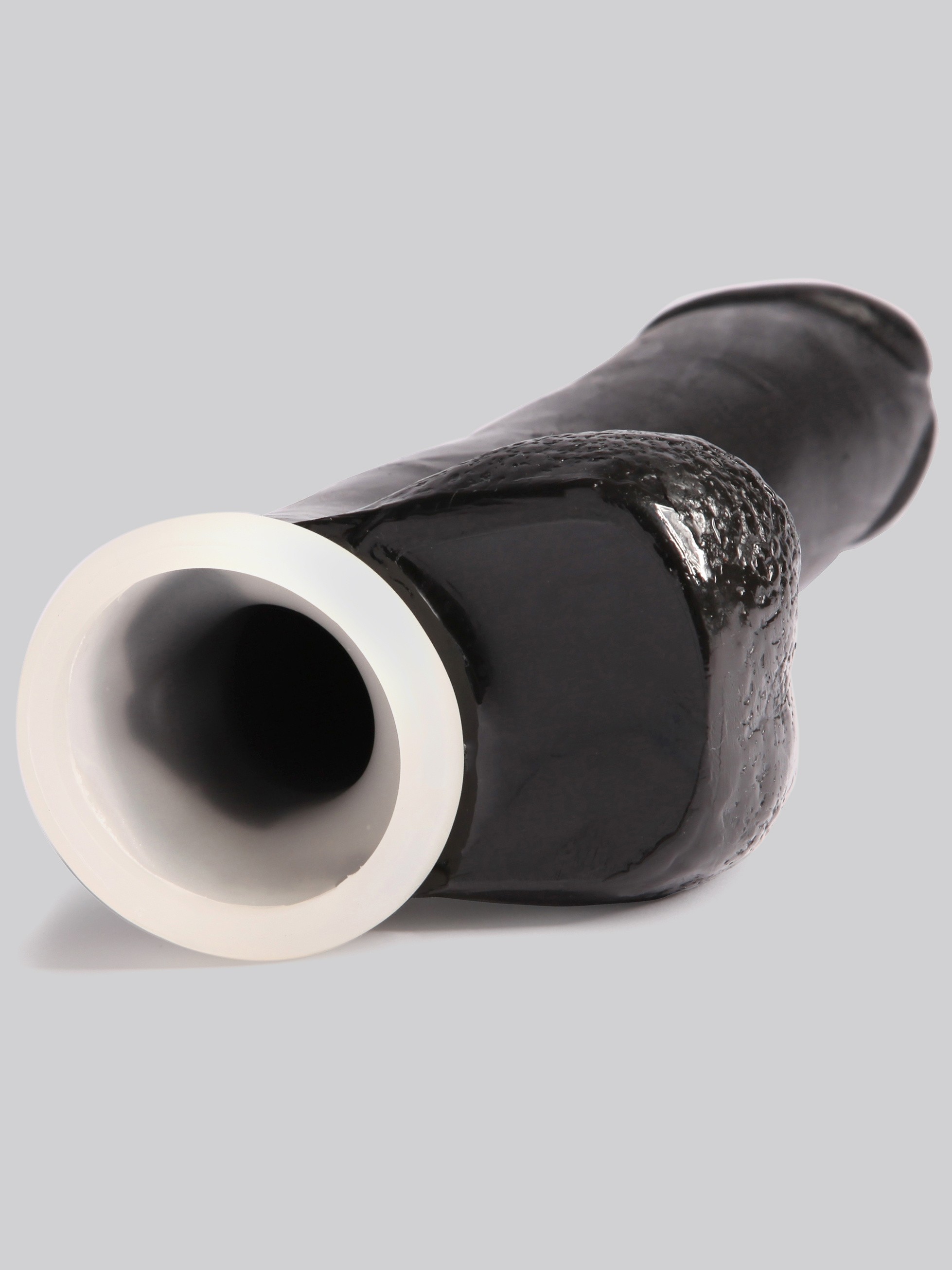 Fetish Fantasy Unisex Big Daddy Hollow Strap-On 8 Inch, Black, hi-res