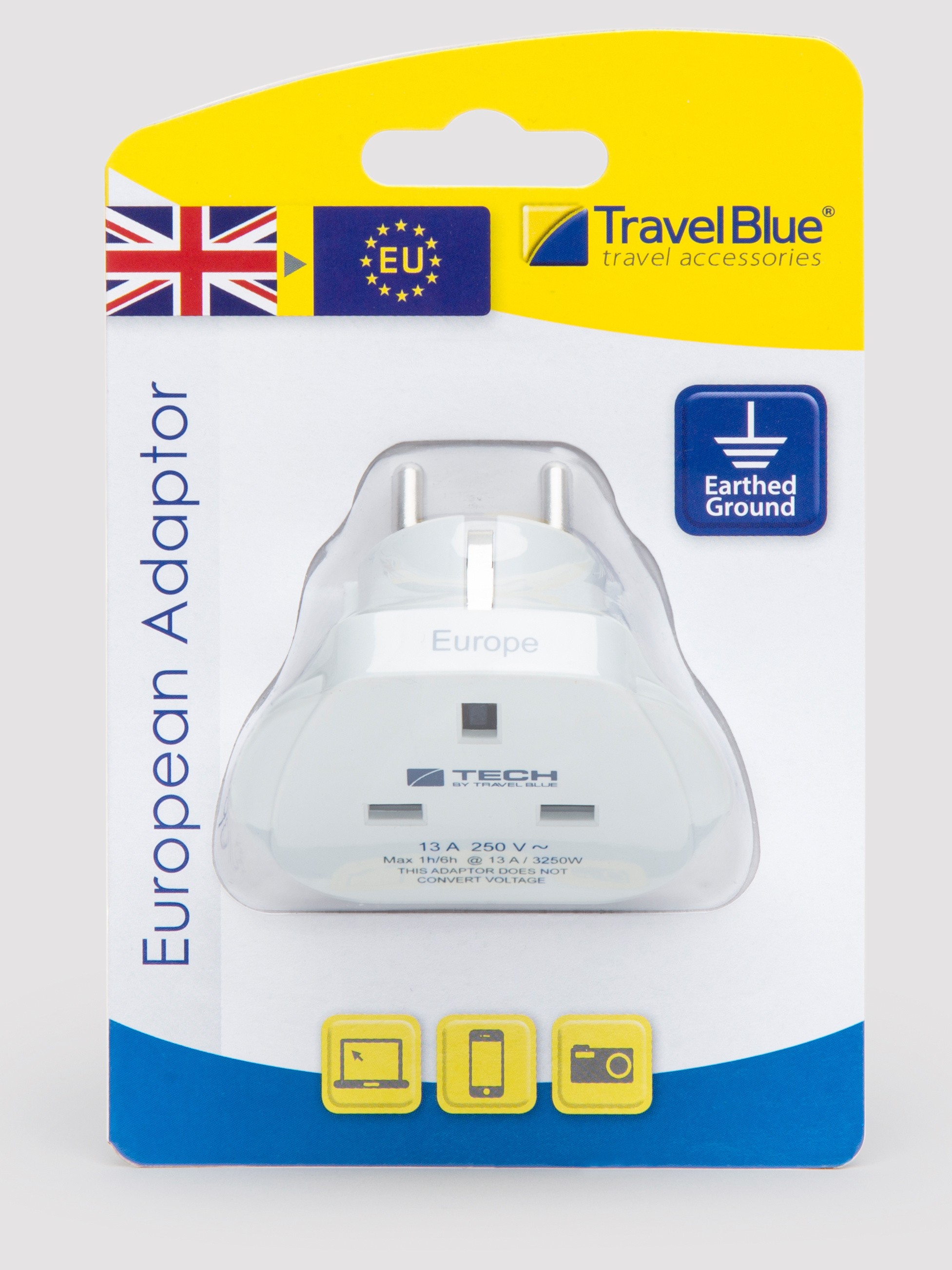 UK to Europe Continental Adaptor, , hi-res