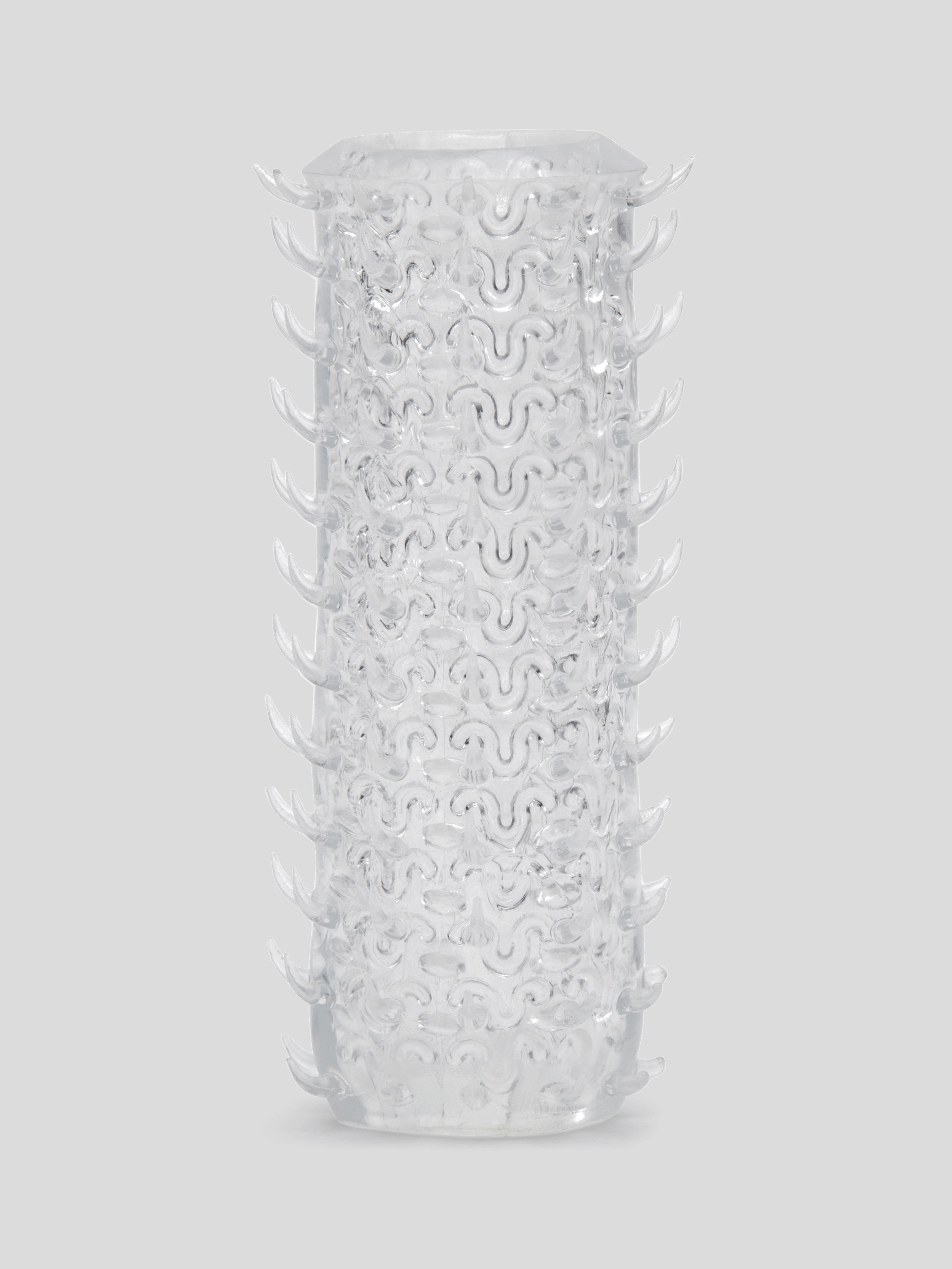 Lovehoney Reversible Double Stroker Intense Ticklers, Clear, hi-res