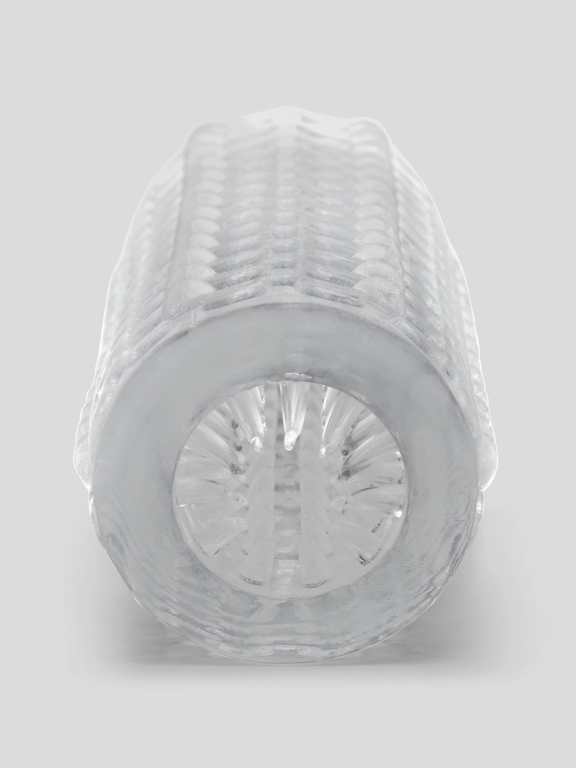 Lovehoney Reversible Double Stroker Intense Ticklers, Clear, hi-res