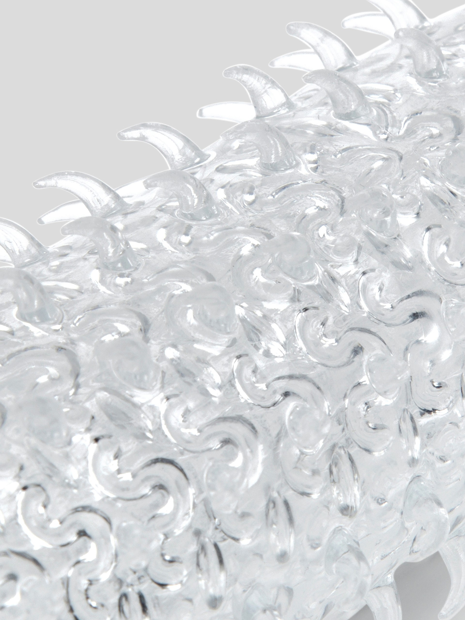 Lovehoney Reversible Double Stroker Intense Ticklers, Clear, hi-res