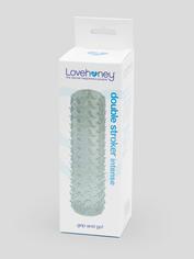 Lovehoney Reversible Double Stroker Intense Ticklers, Clear, hi-res
