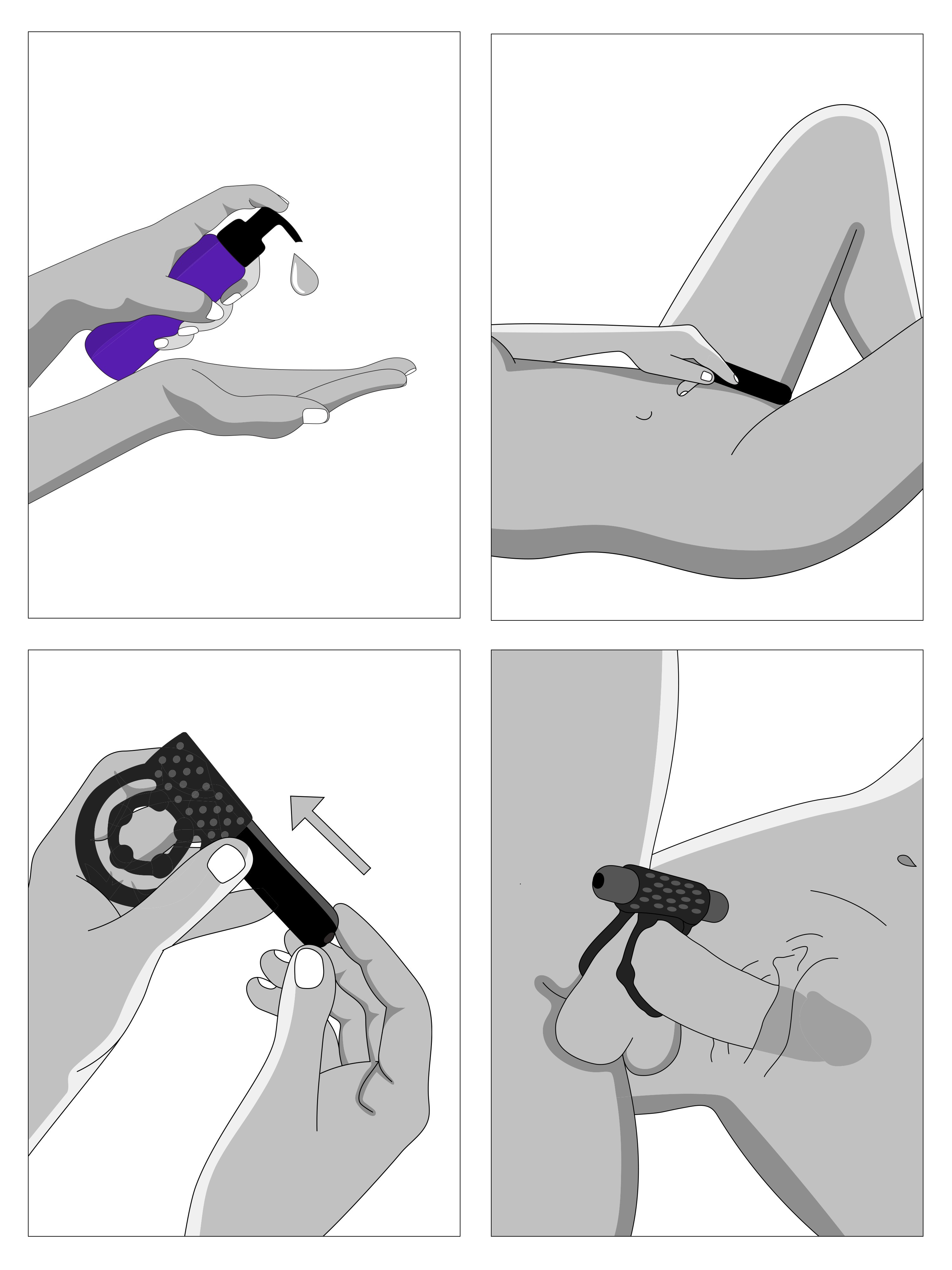 Lovehoney Bionic Bullet 5 Function Vibrating Cock Ring, Black, hi-res