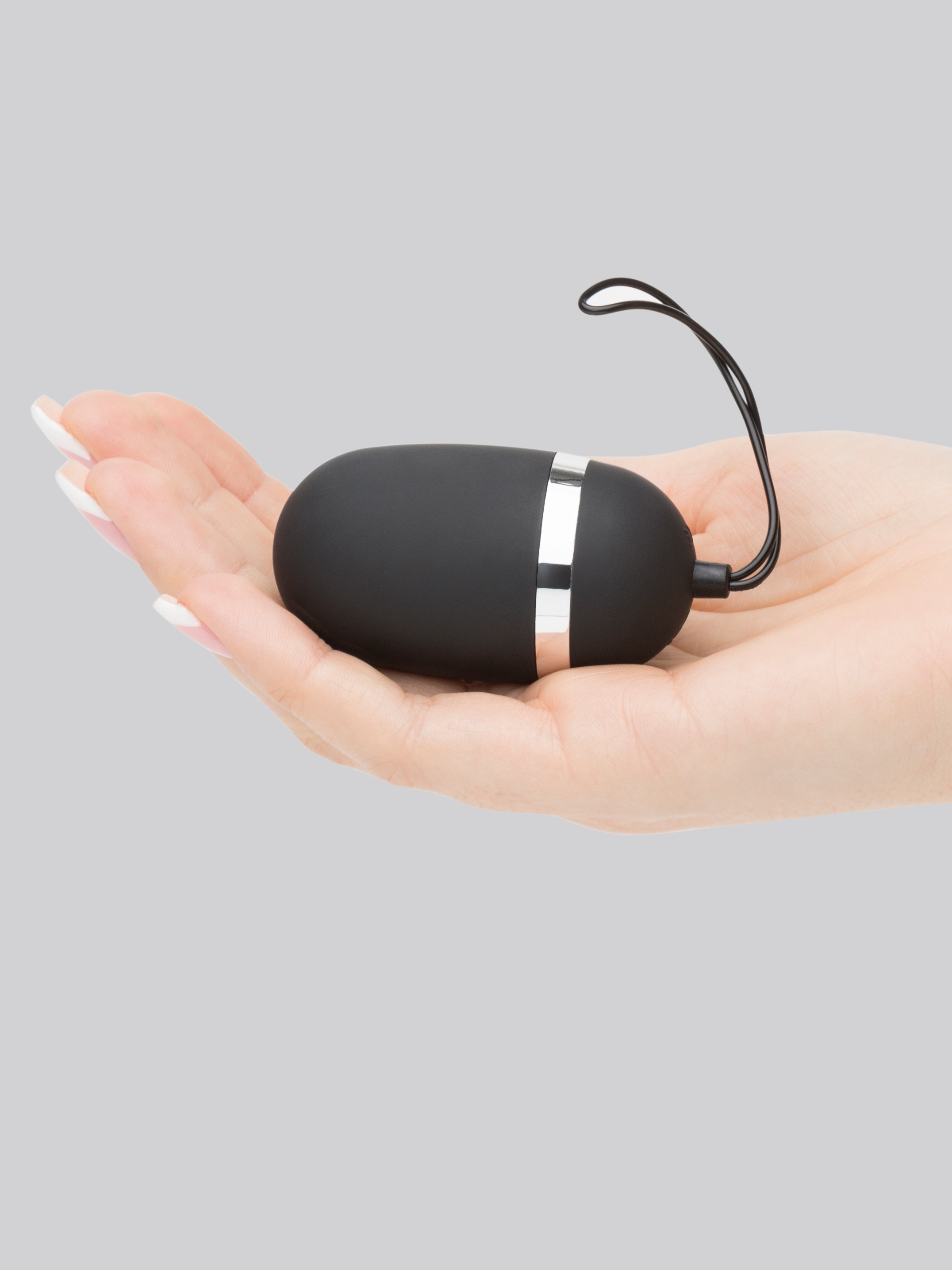 Tracey Cox Supersex Remote Control Love Egg Vibrator, Black, hi-res