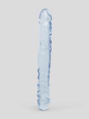 Doc Johnson Crystal Jellies Doppeldildo, 30 cm, Durchsichtig, hi-res