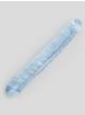 Doc Johnson Crystal Jellies Realistic Double-Ended Dildo 12 Inch, Clear, hi-res