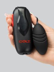 Colt Turbo Power Bullet Egg Vibrator, Black, hi-res