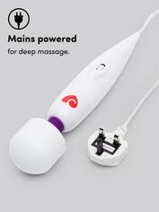 Lovehoney Extra Powerful Multispeed Plug In Massage Wand Vibrator, White, hi-res