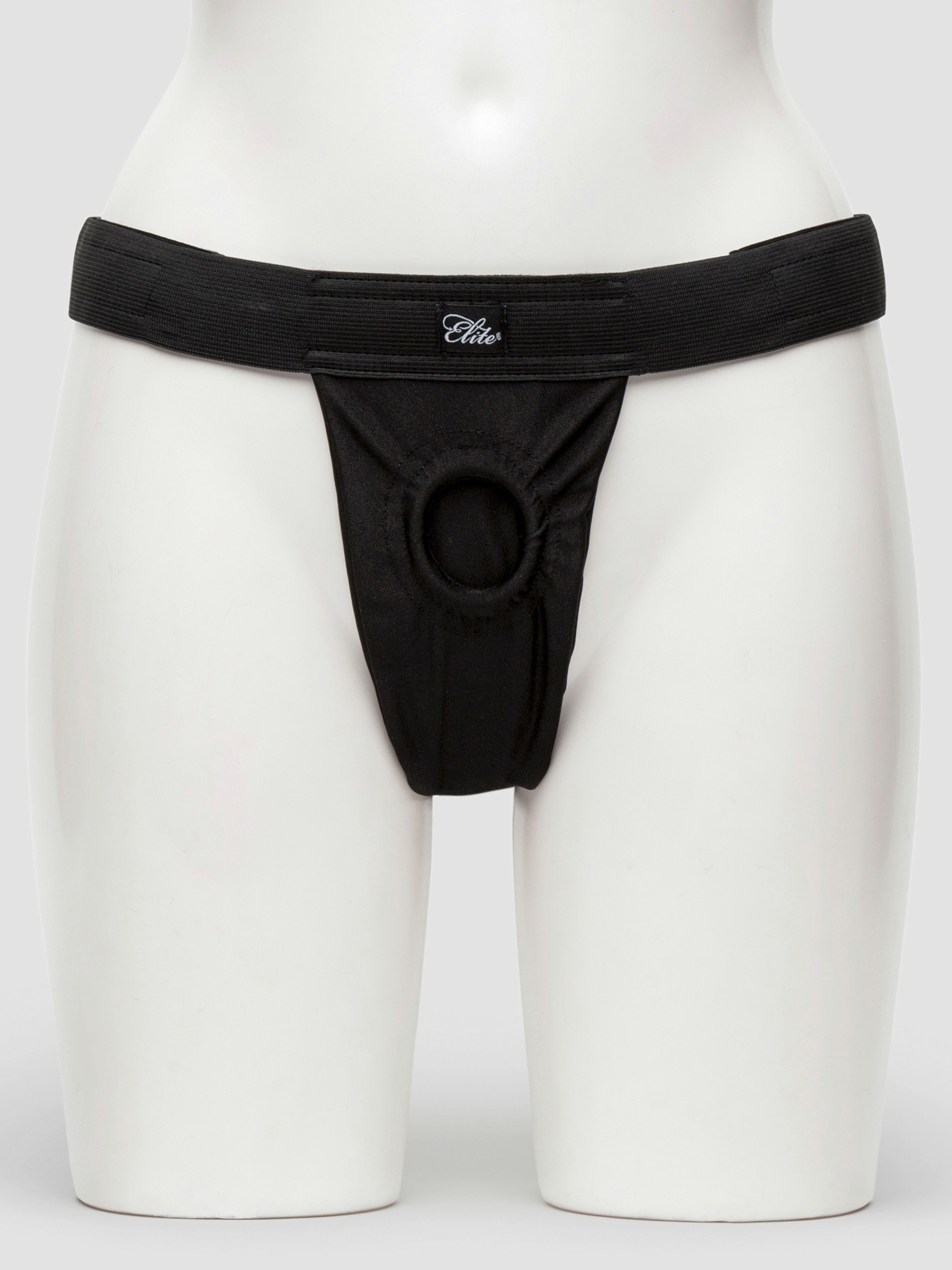 Fetish Fantasy Elite Strapless Strap-on Harness, Black, hi-res