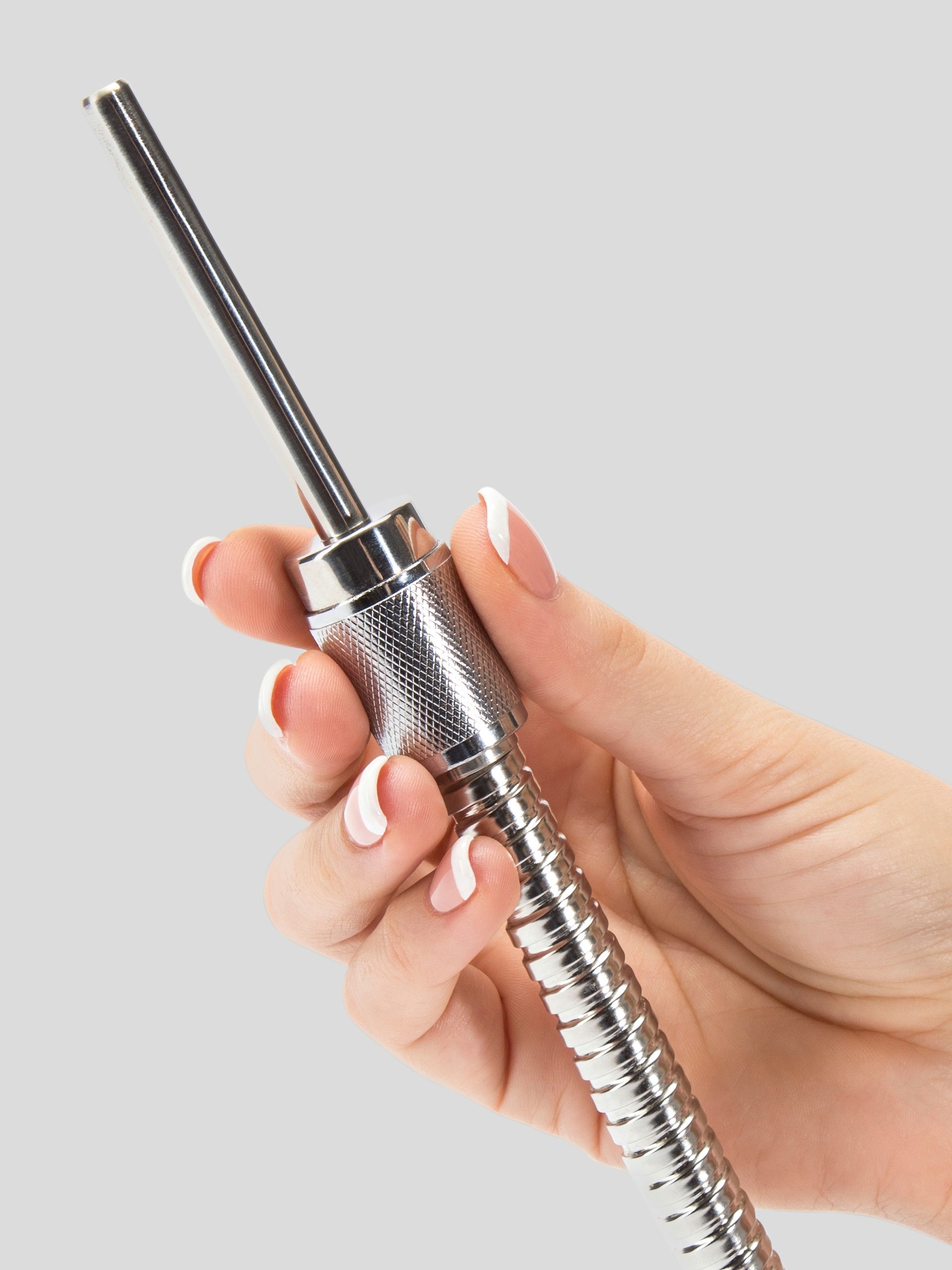 Clean Stream Deluxe Shower Enema Set, Silver, hi-res